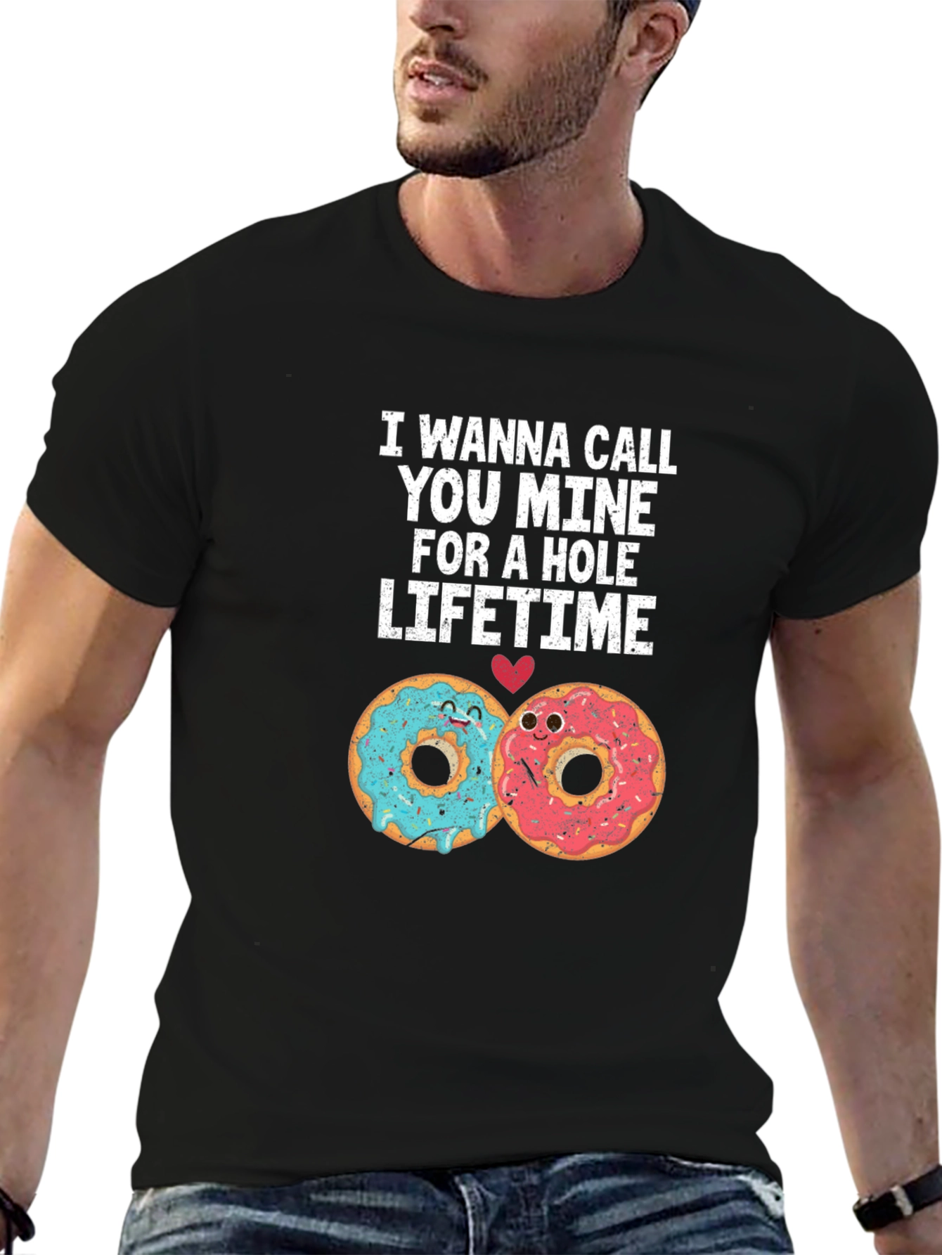 I Wanna Call You Mine Donut T-Shirt