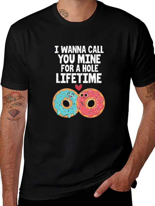 I Wanna Call You Mine Donut T-Shirt