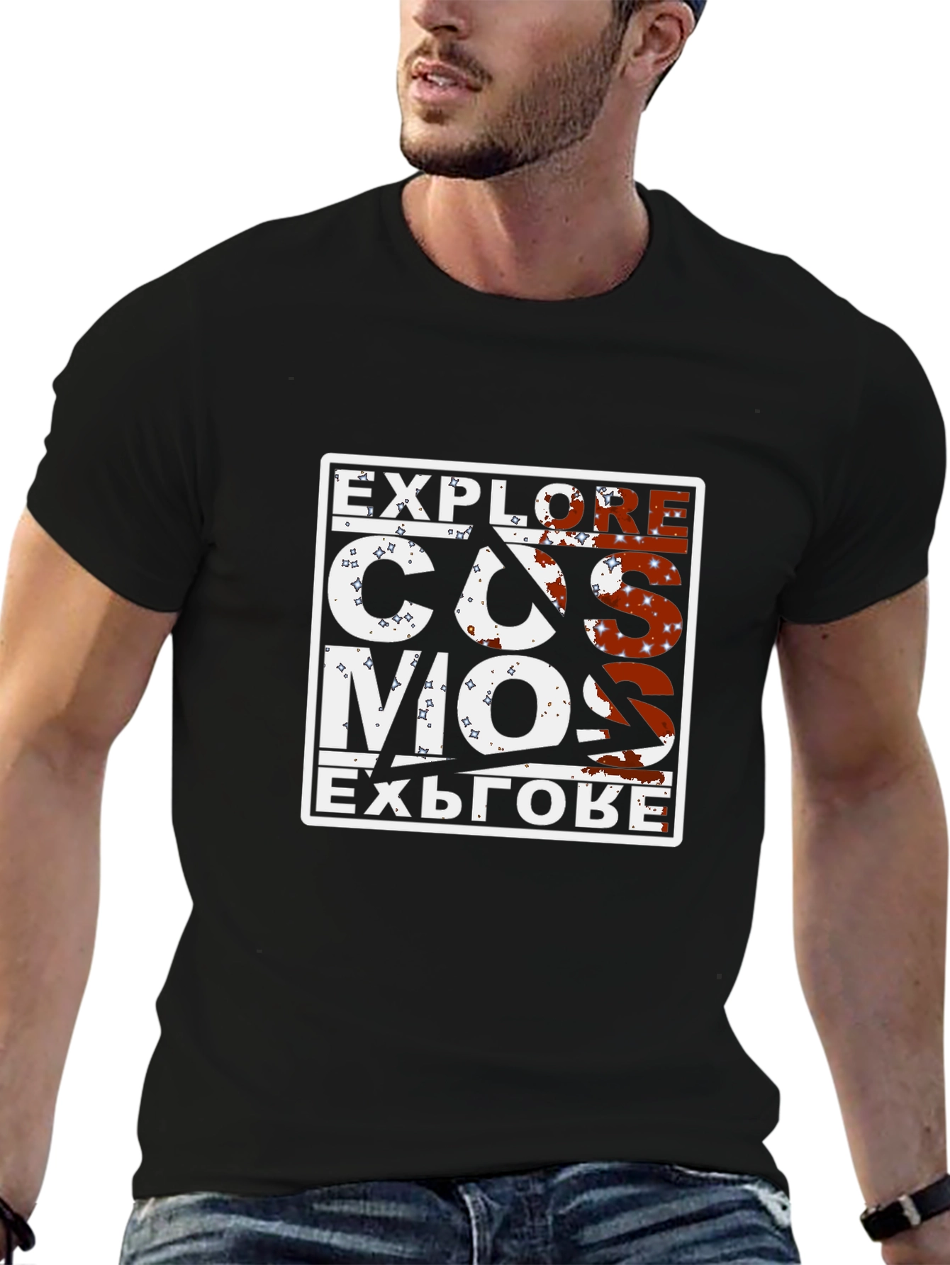 Explore Cosmos Graphic Tee - Unique Design