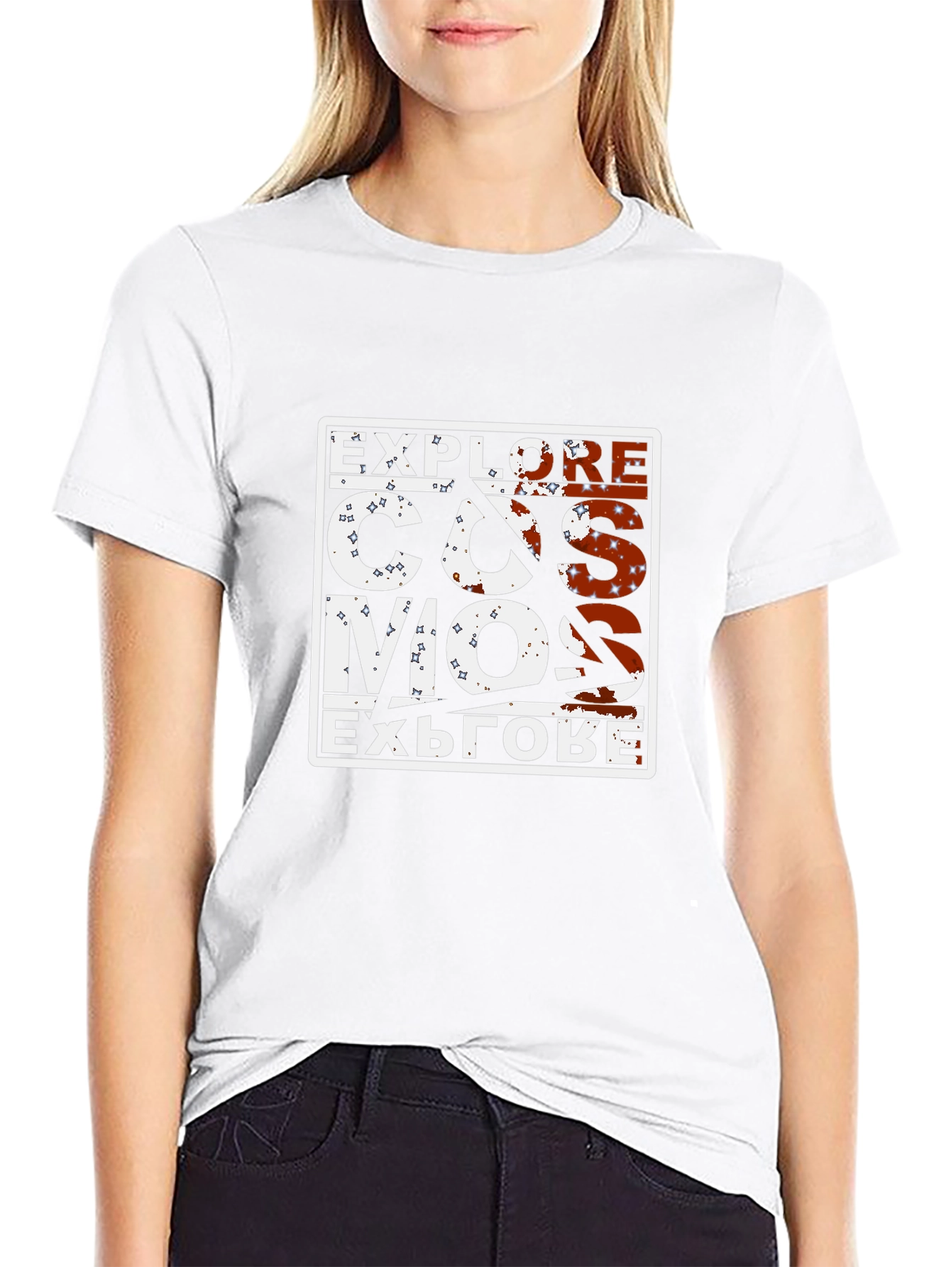Explore Cosmos Graphic Tee - Unique Design