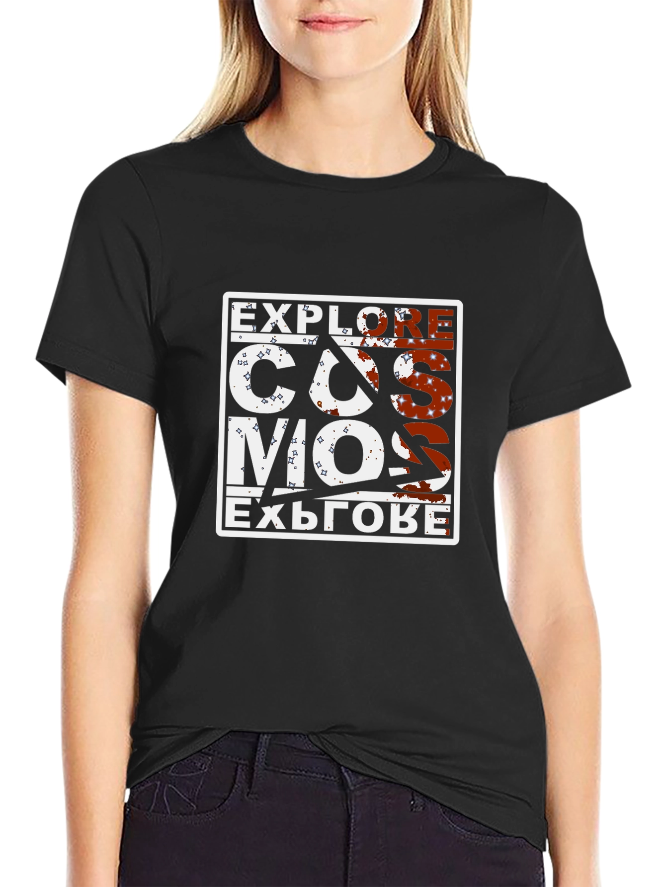 Explore Cosmos Graphic Tee - Unique Design
