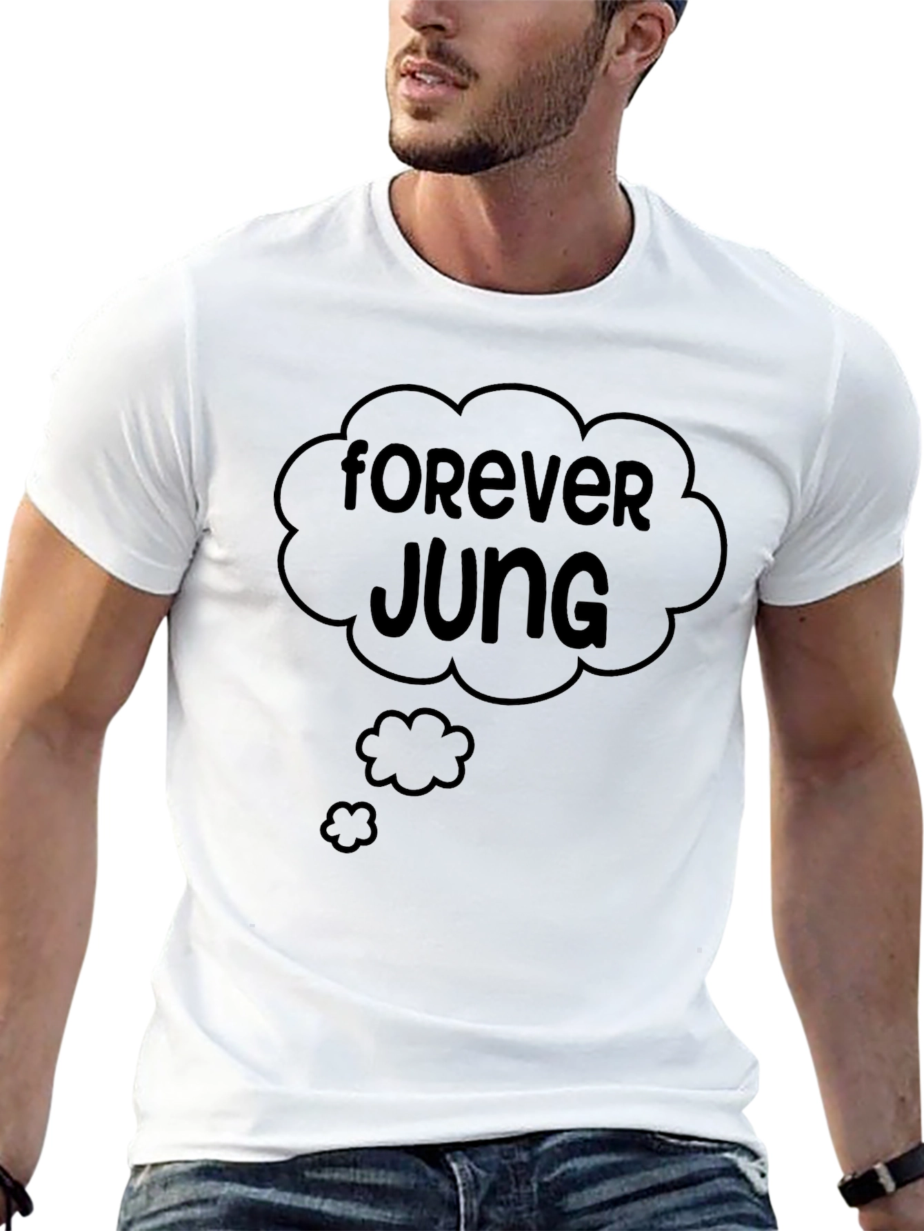 Forever Jung T-Shirt - Black Graphic Tee