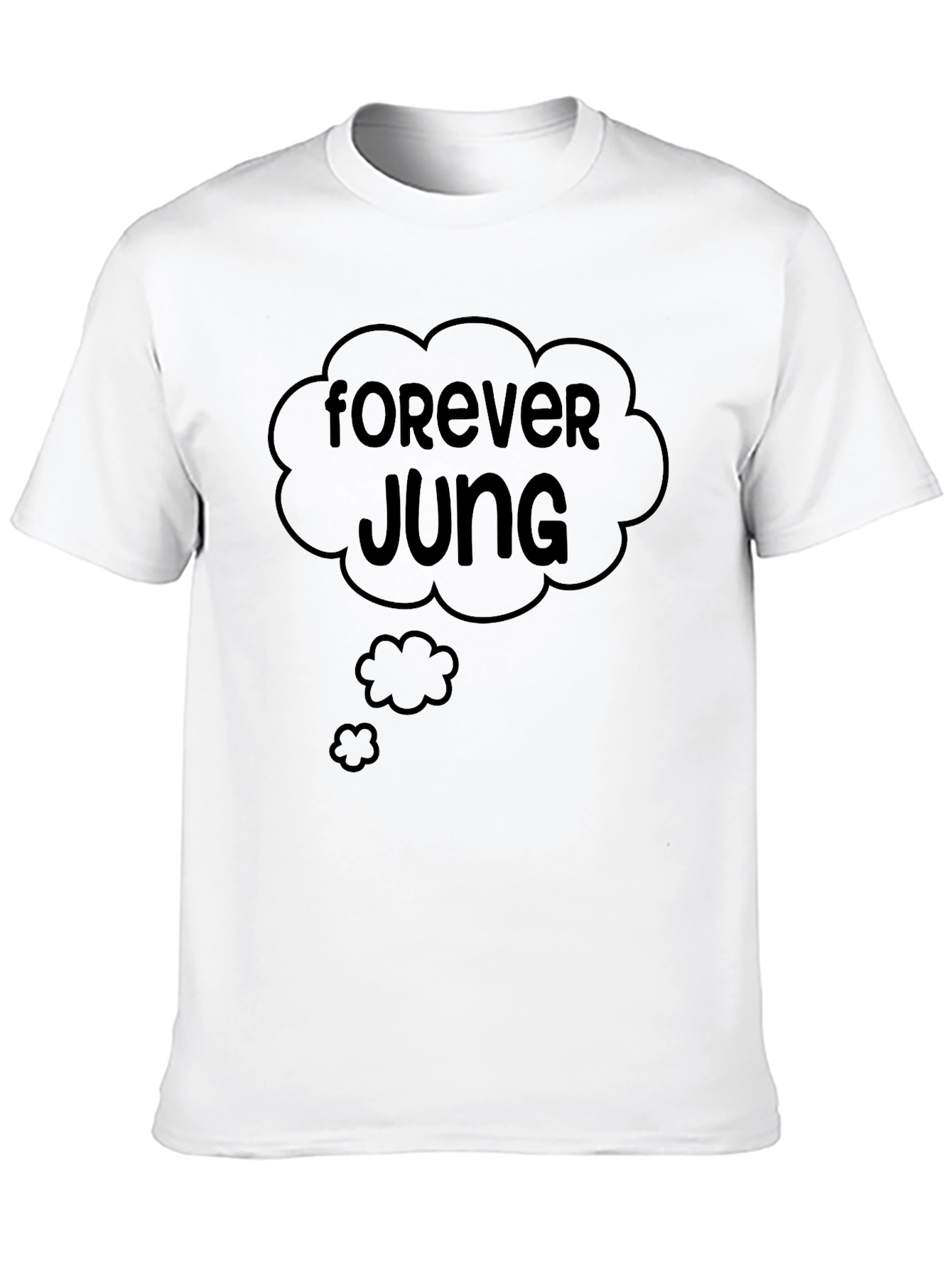Forever Jung T-Shirt - Black Graphic Tee