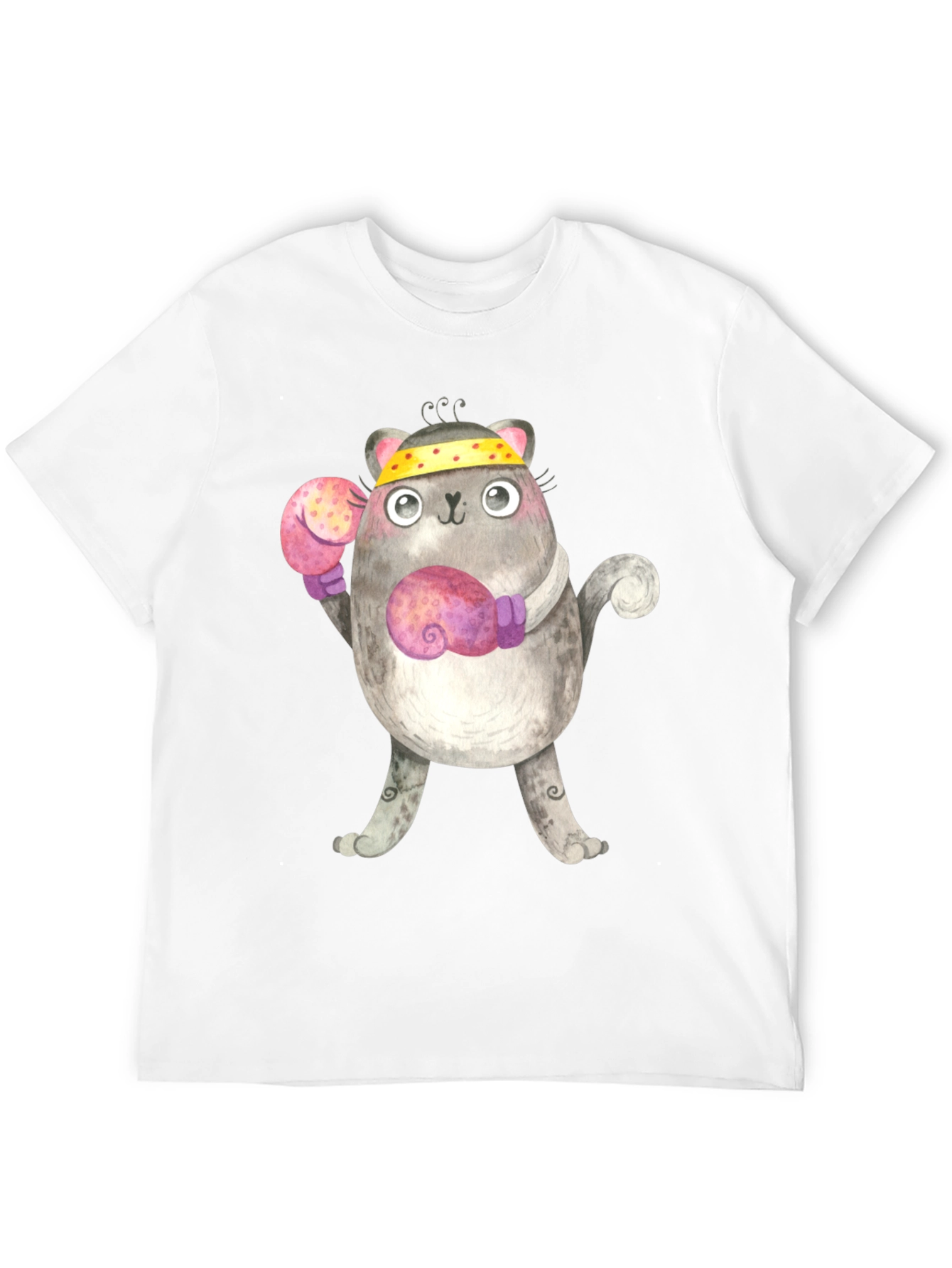 Funny Boxing Cat T-Shirt