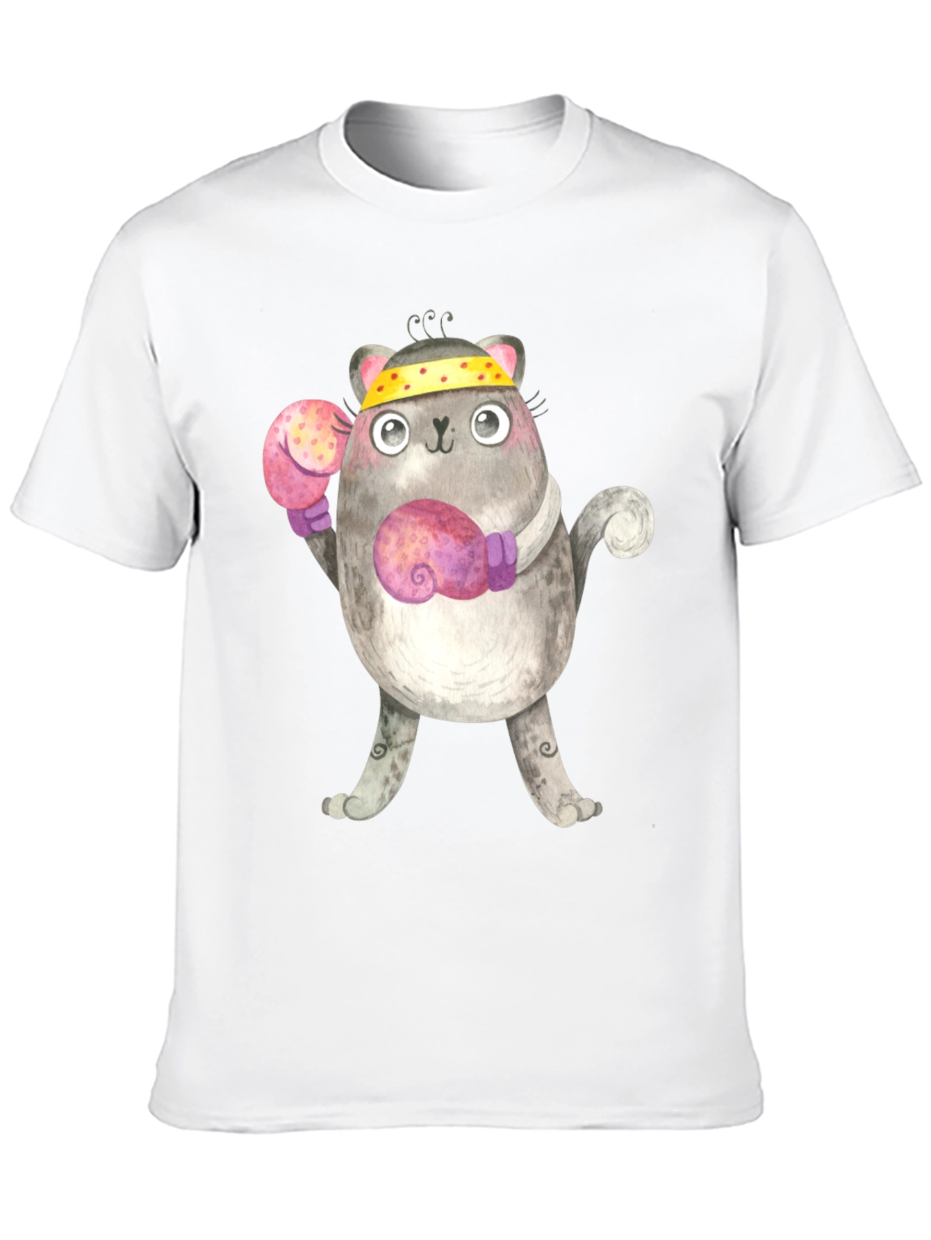 Funny Boxing Cat T-Shirt
