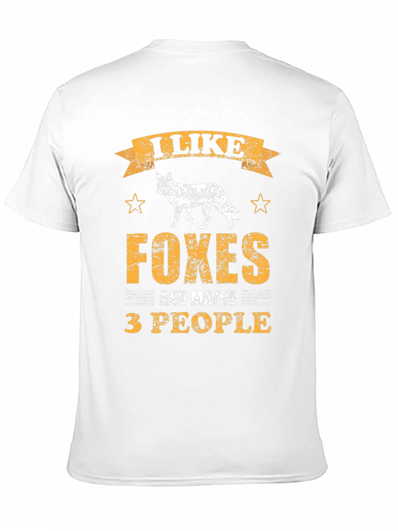 I Like Foxes and Maybe 3 People T-Shirt