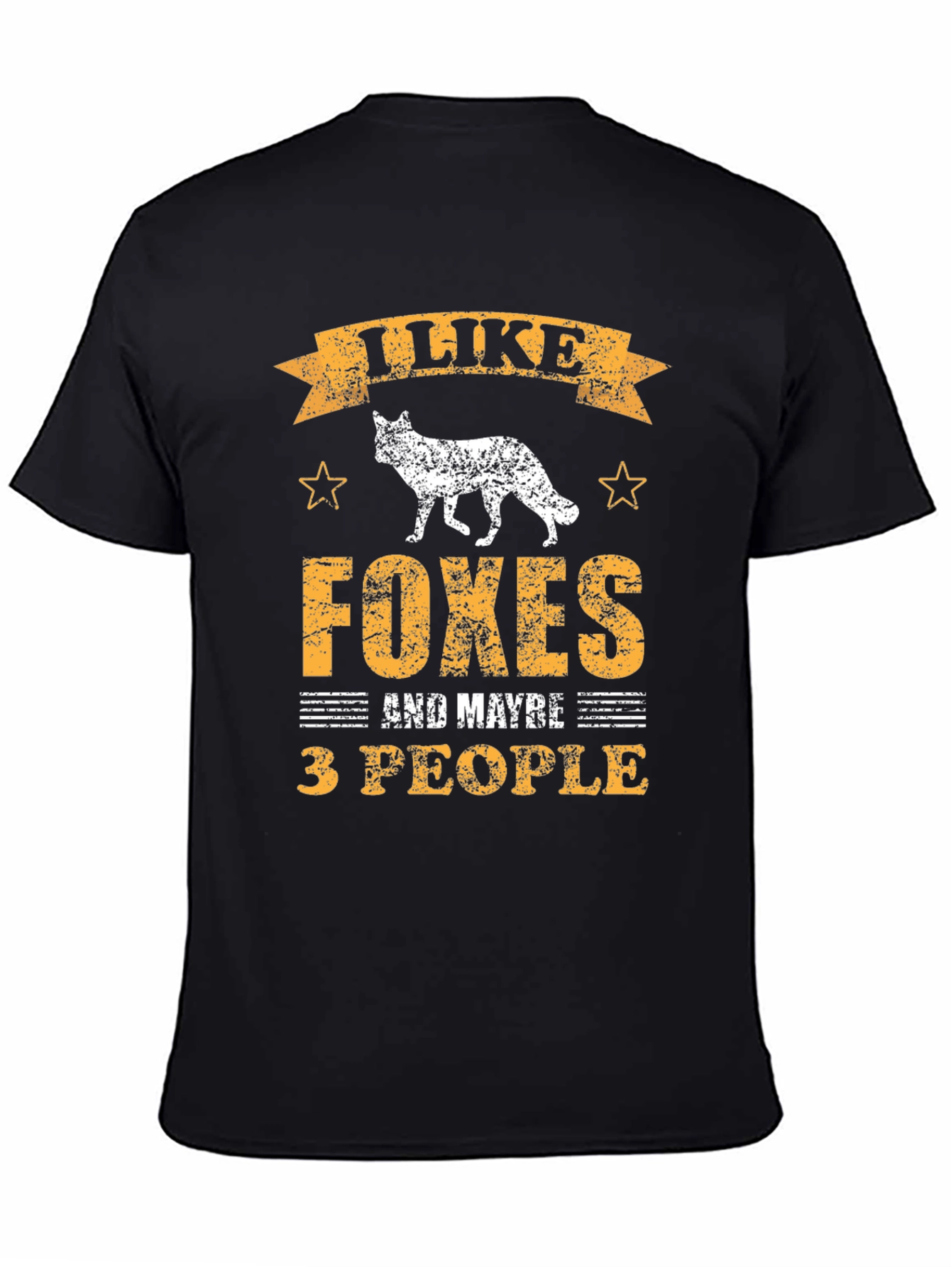I Like Foxes and Maybe 3 People T-Shirt