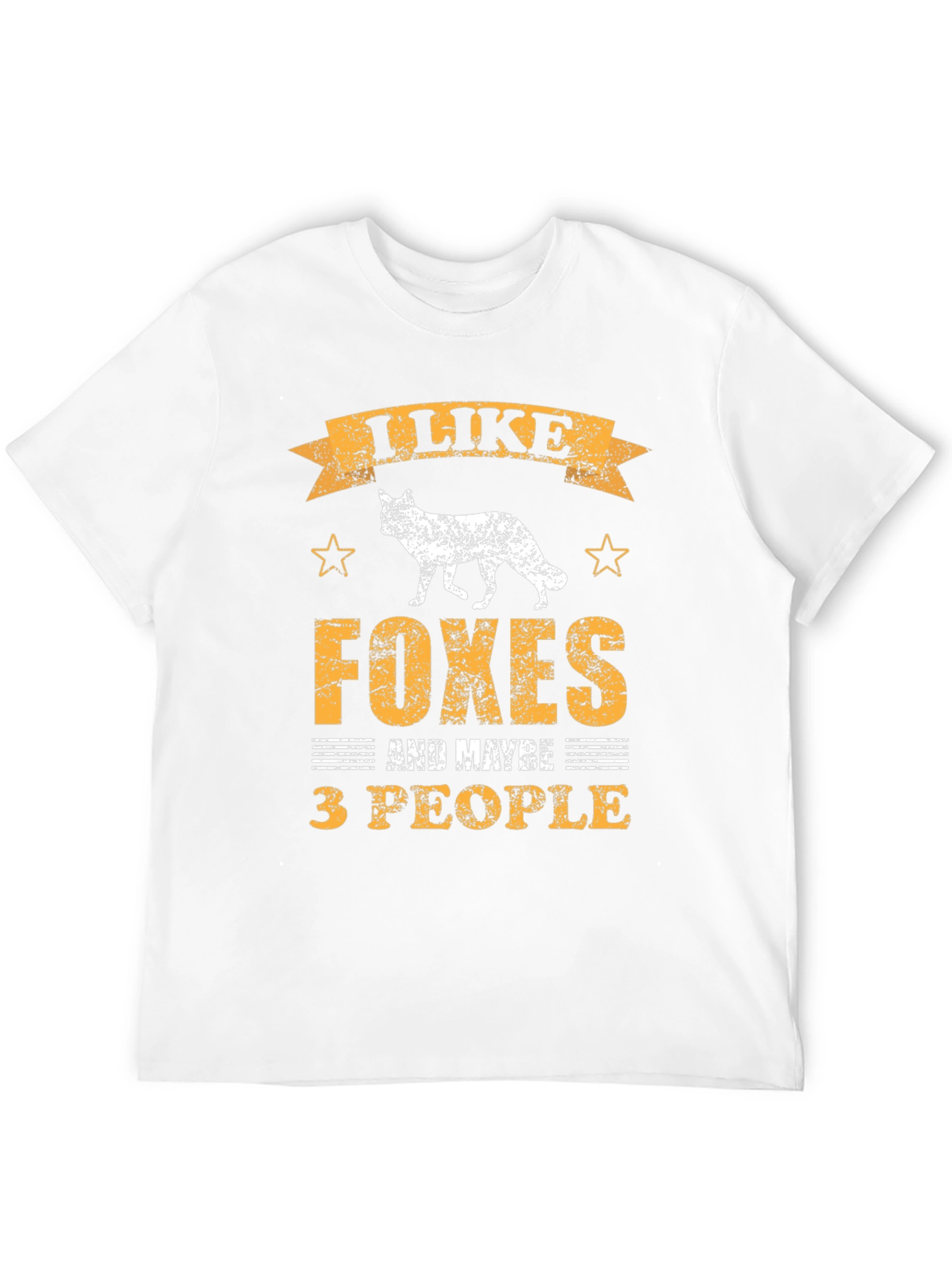 I Like Foxes and Maybe 3 People T-Shirt