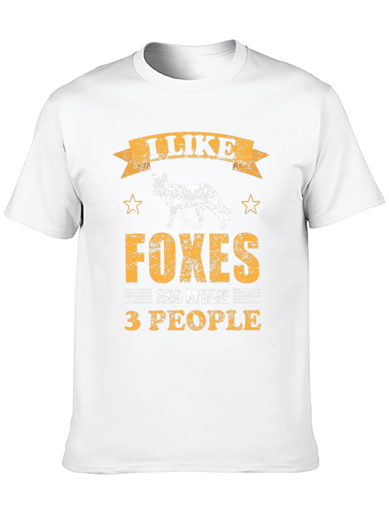 I Like Foxes and Maybe 3 People T-Shirt