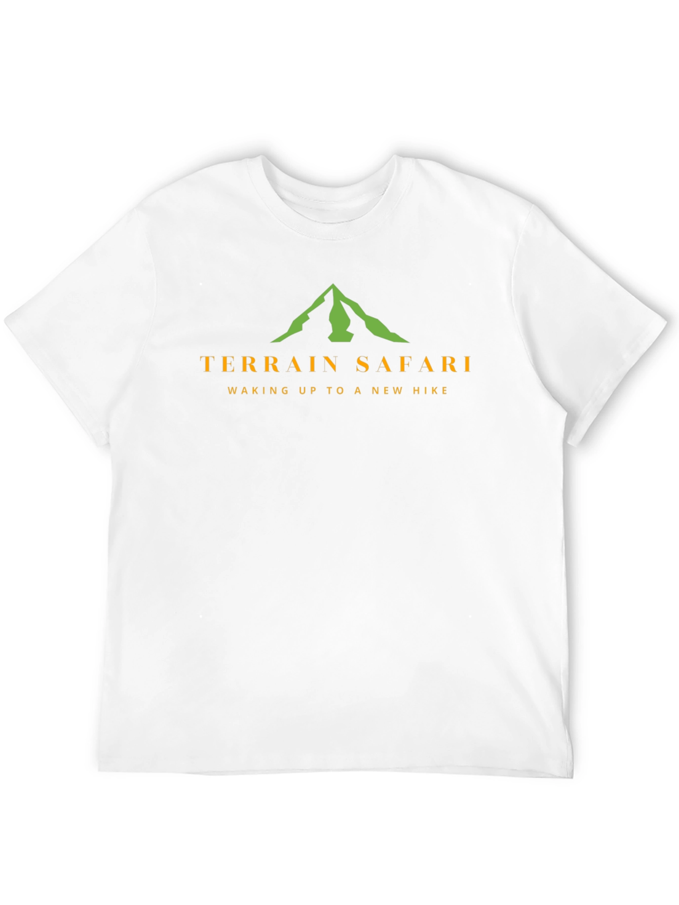 Terrain Safari Black T-Shirt - Hiking Adventure