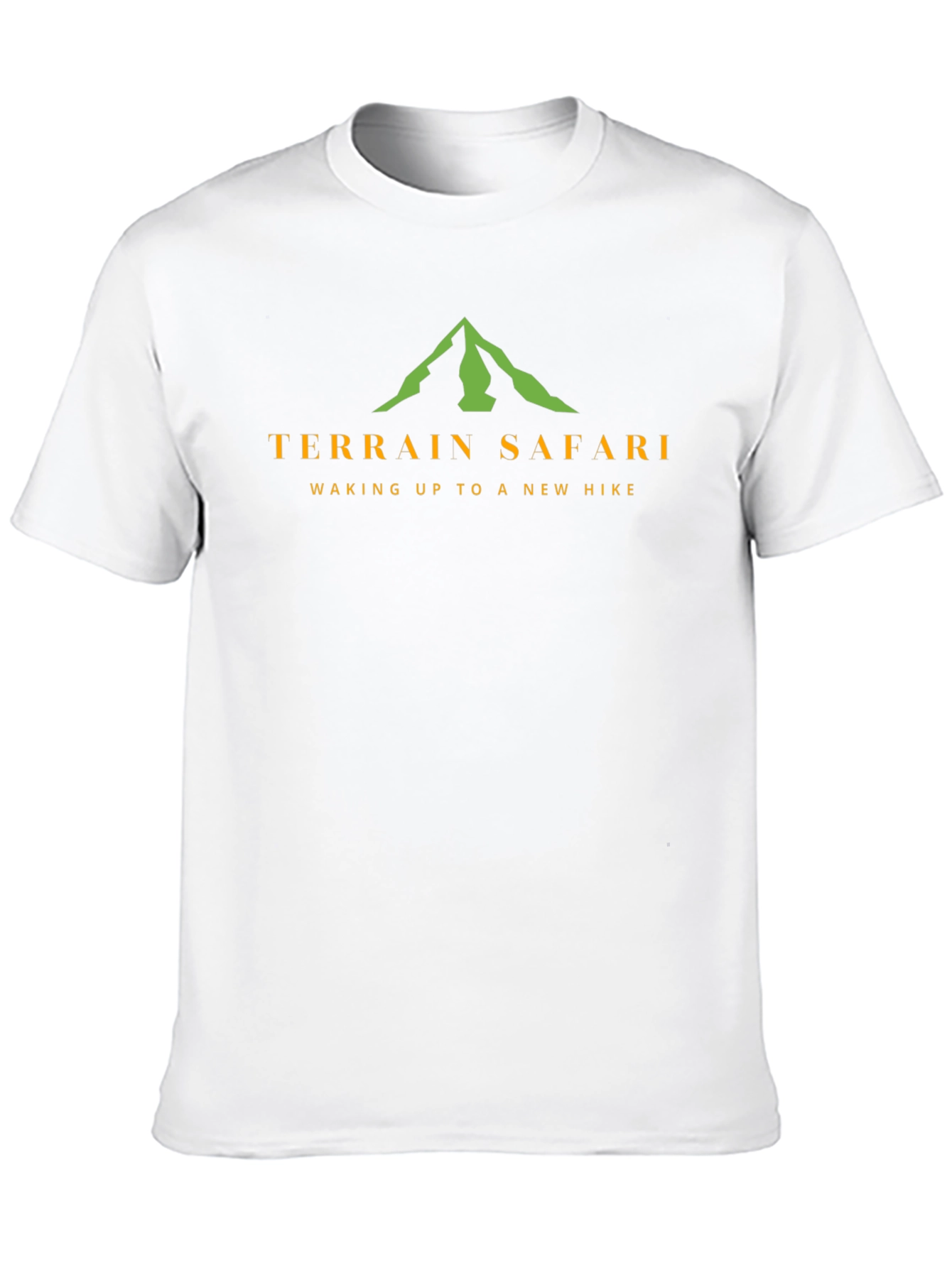 Terrain Safari Black T-Shirt - Hiking Adventure
