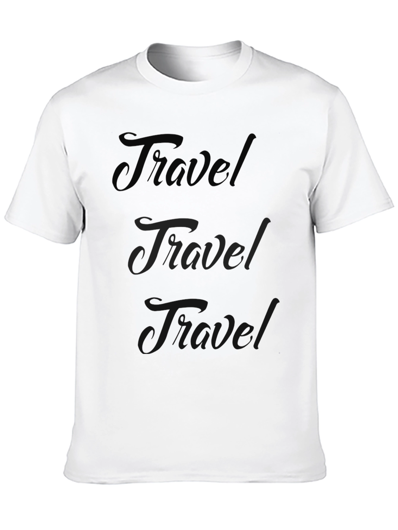 Travel Graphic T-Shirt - Soft Cotton Blend
