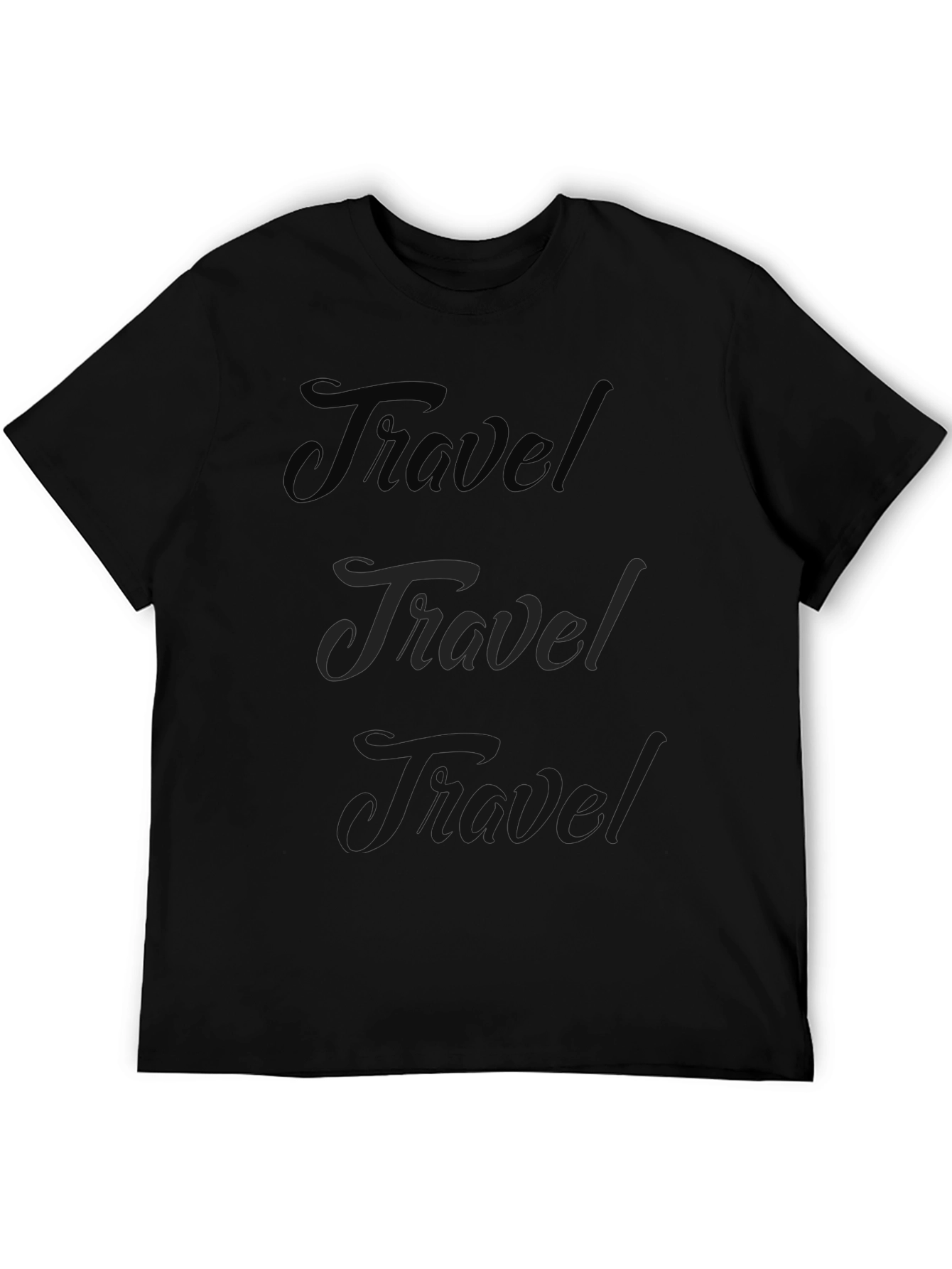 Travel Graphic T-Shirt - Soft Cotton Blend