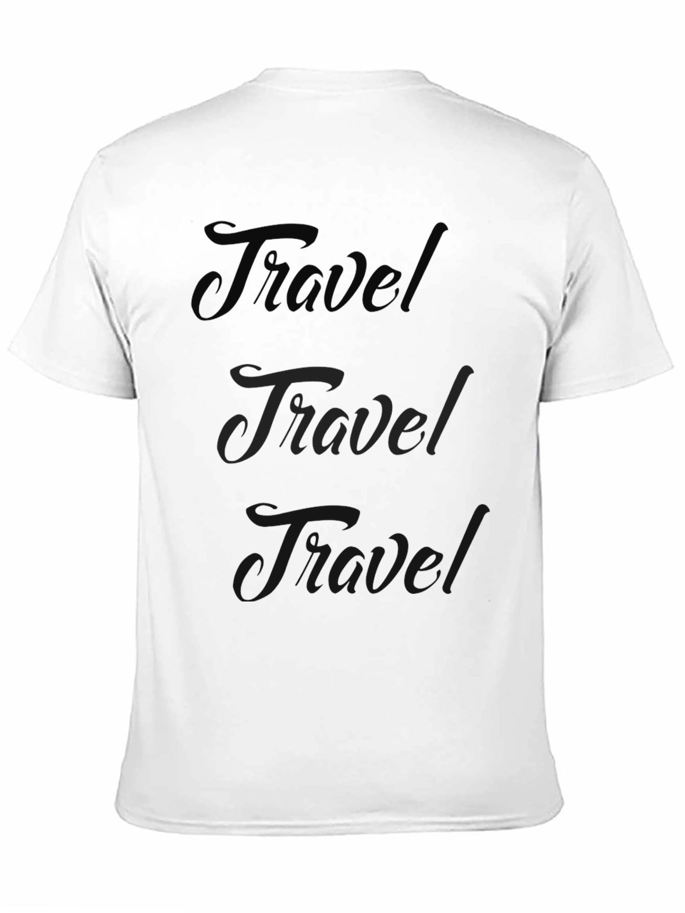 Travel Graphic T-Shirt - Soft Cotton Blend