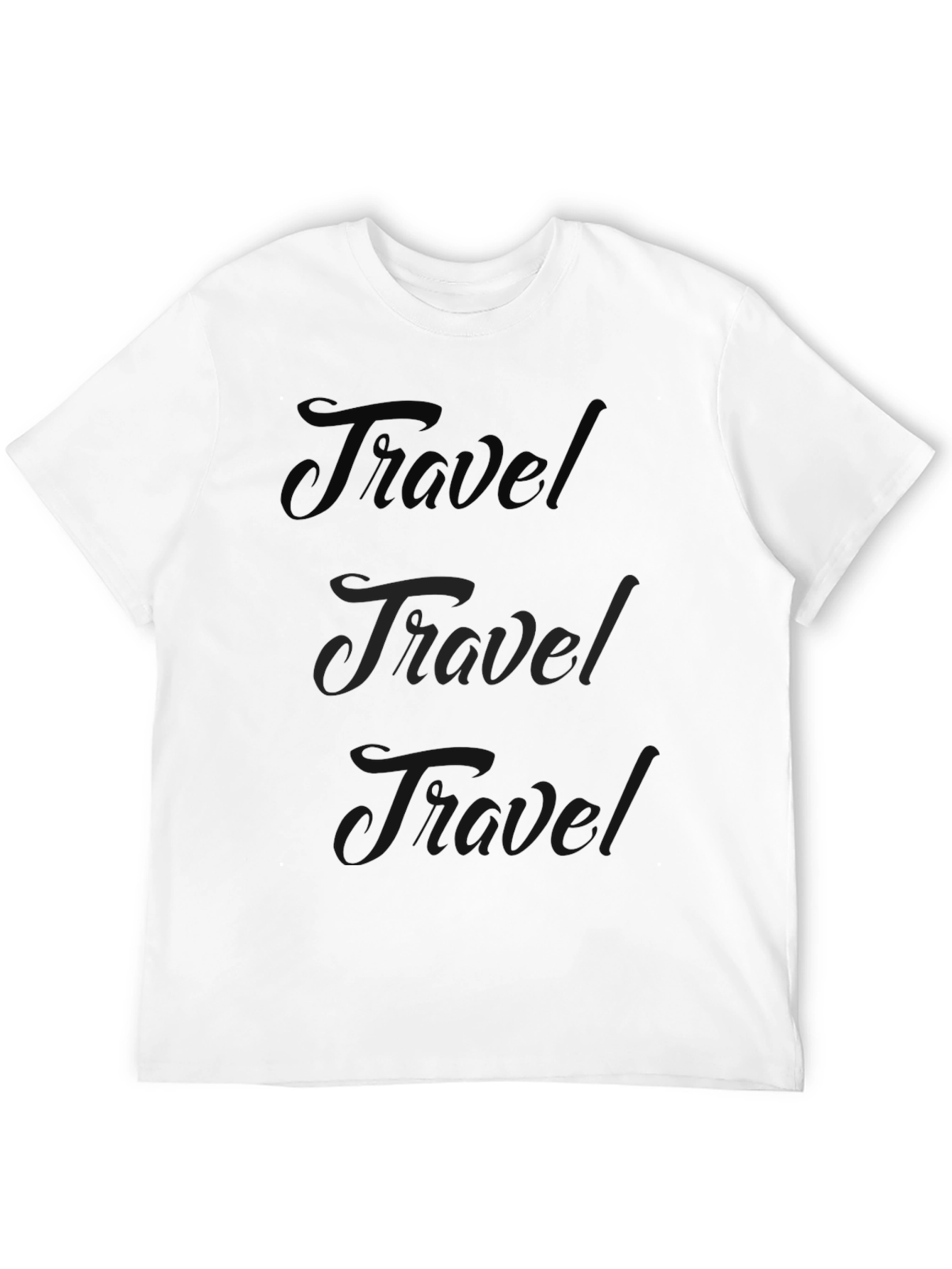 Travel Graphic T-Shirt - Soft Cotton Blend