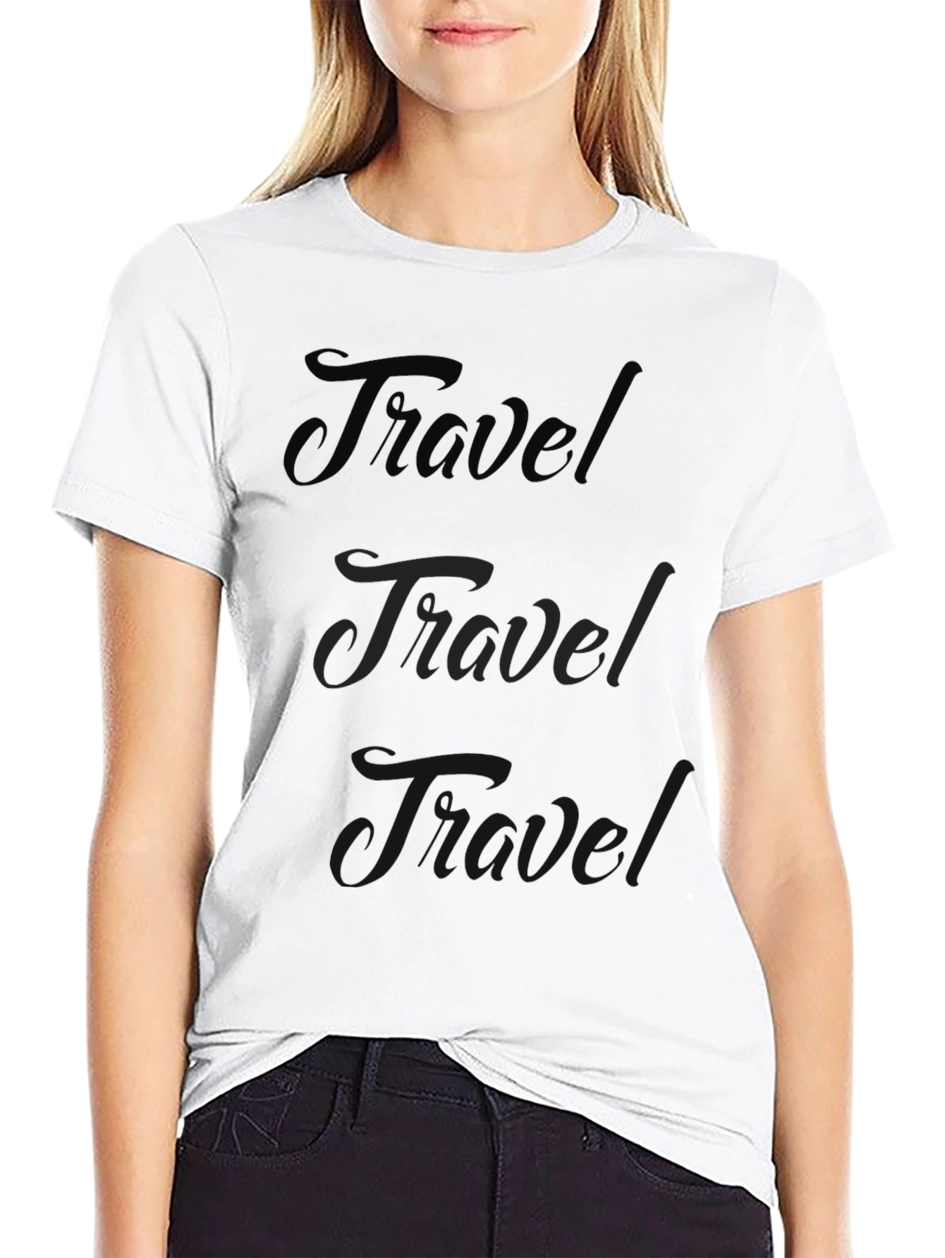 Travel Graphic T-Shirt - Soft Cotton Blend
