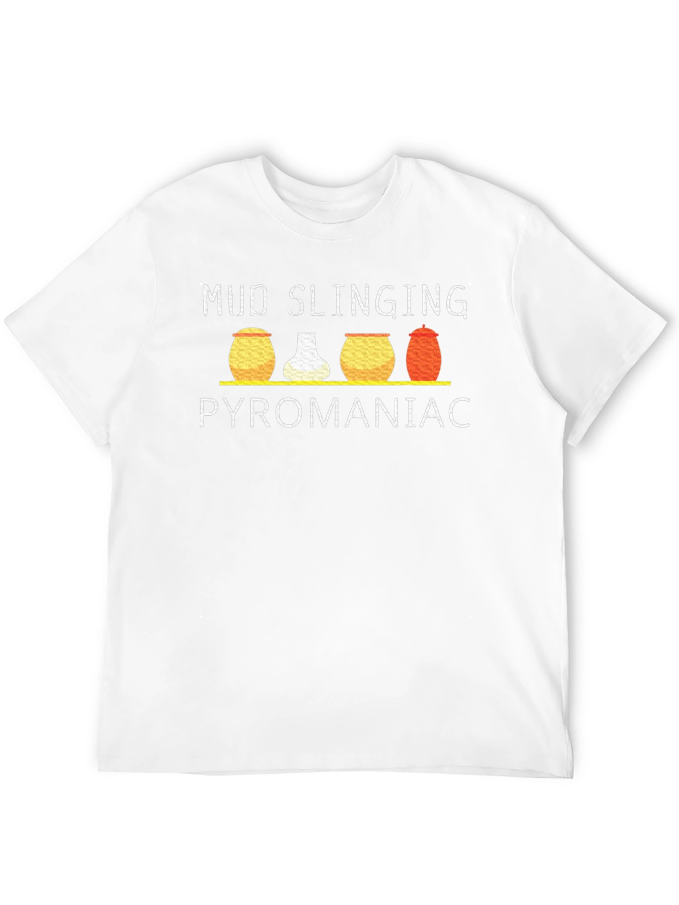 Mud Slinging Pyromaniac Black T-Shirt