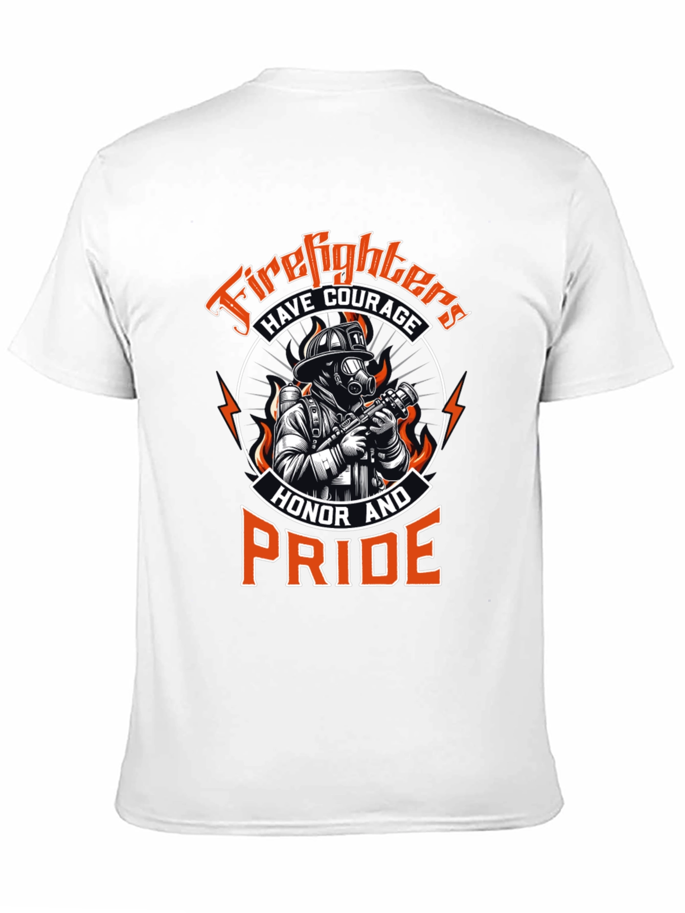 Firefighter Pride Graphic T-Shirt