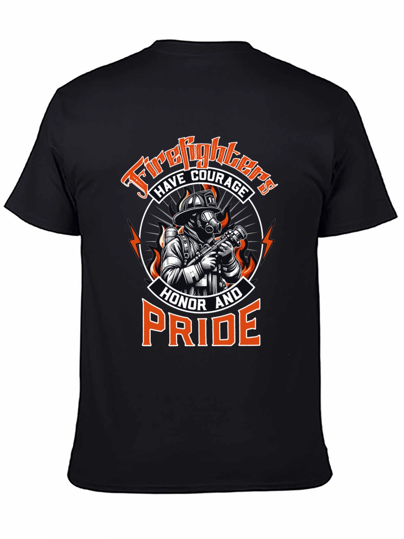 Firefighter Pride Graphic T-Shirt