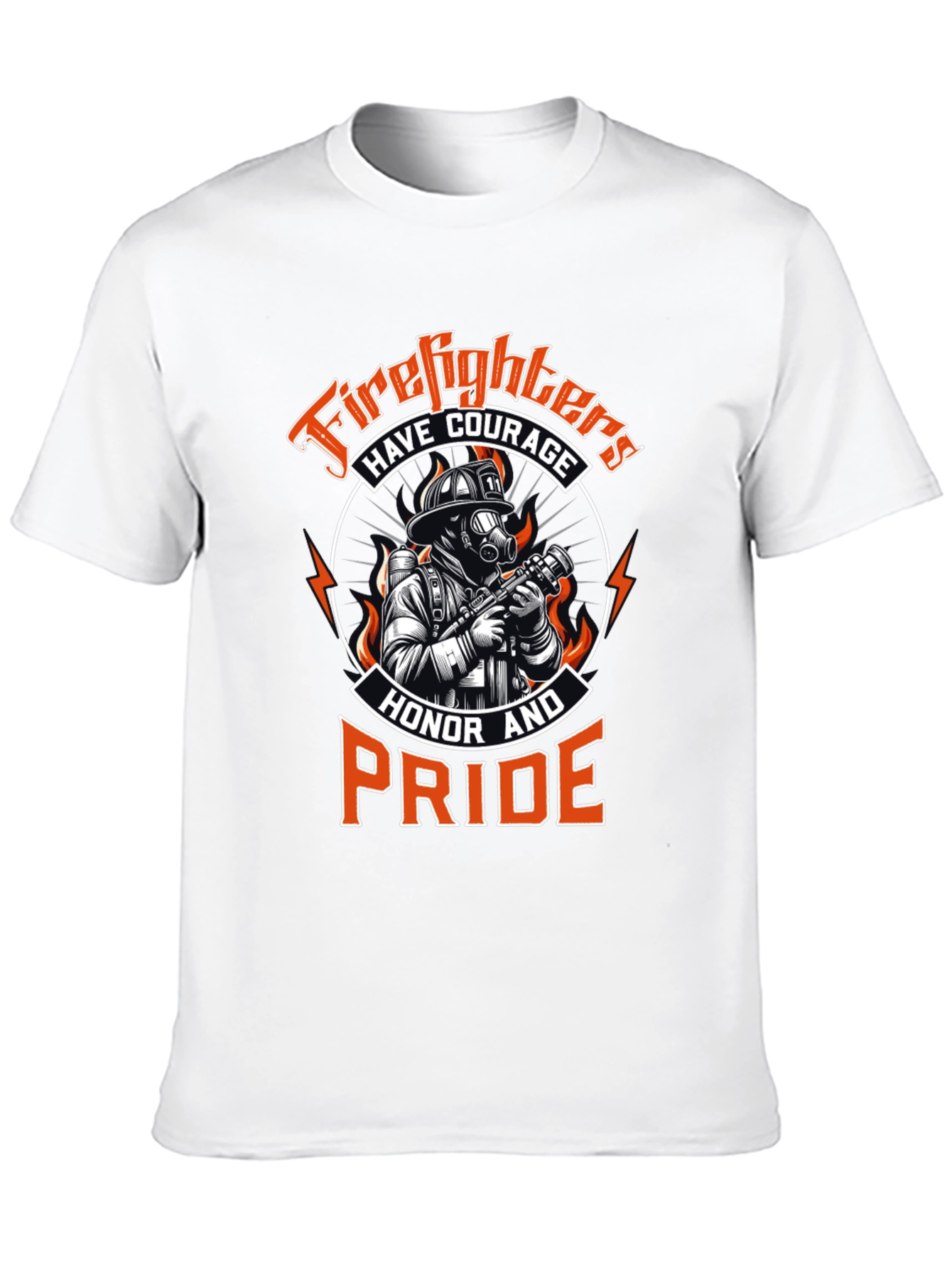Firefighter Pride Graphic T-Shirt