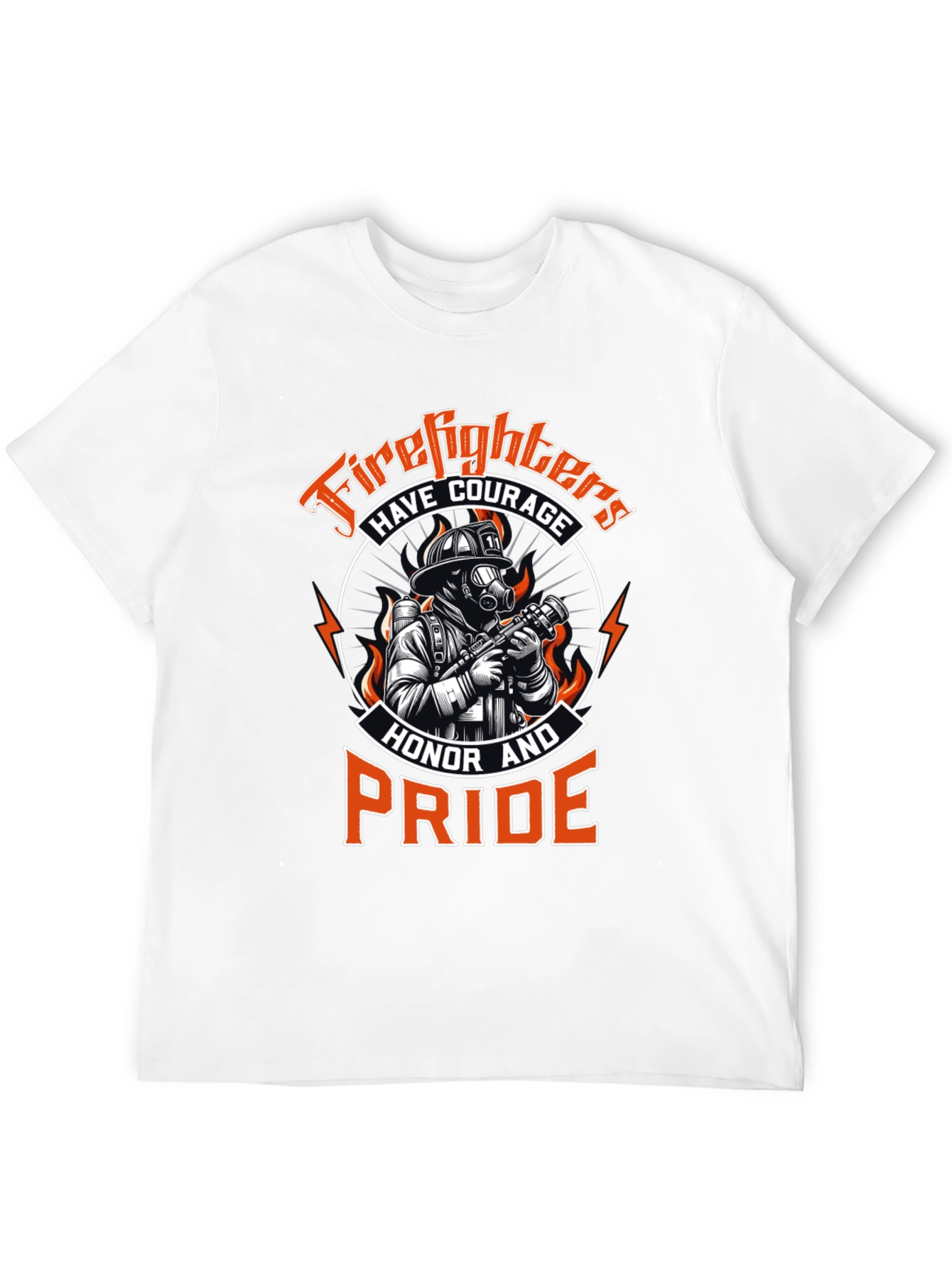 Firefighter Pride Graphic T-Shirt