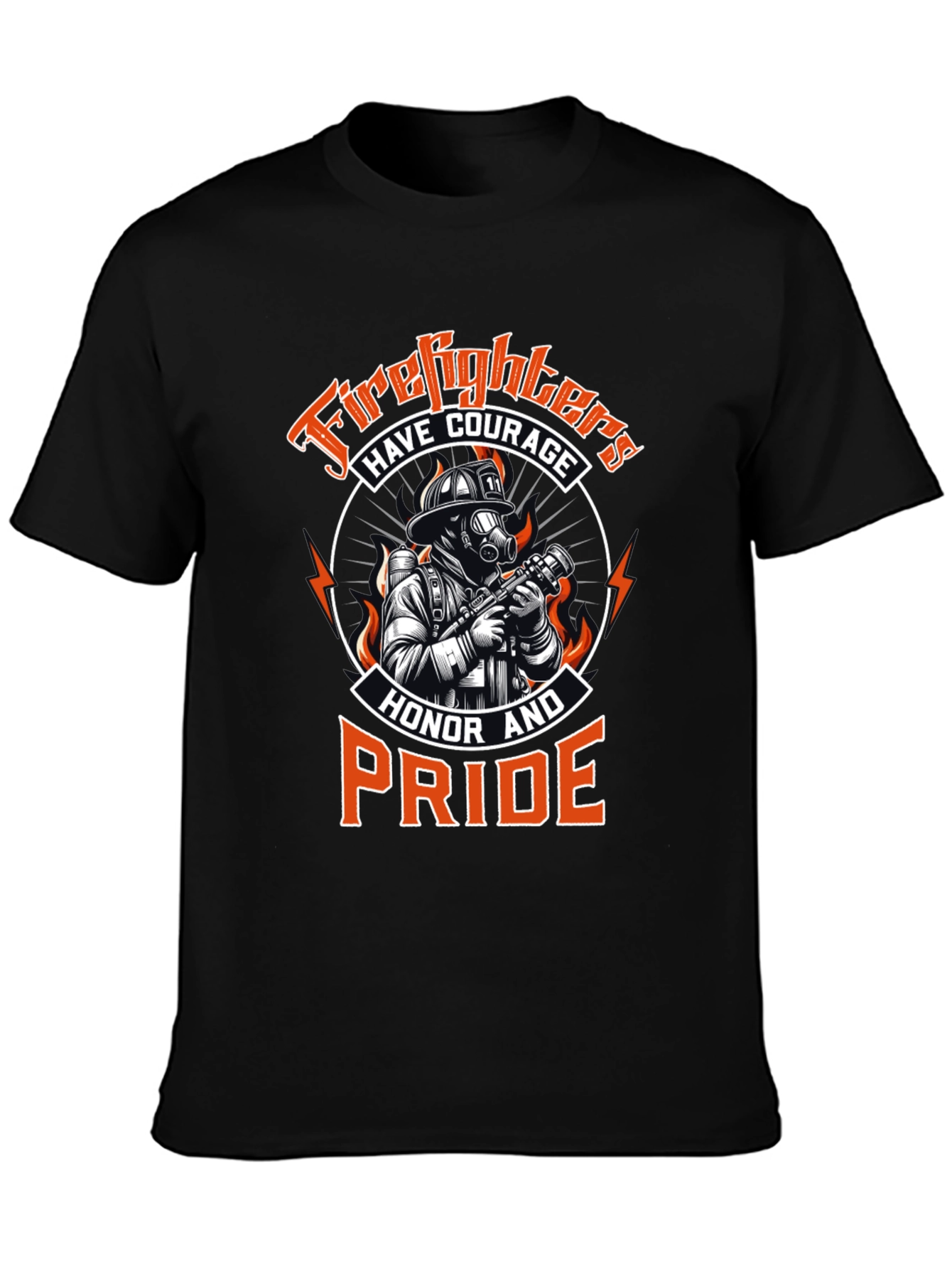Firefighter Pride Graphic T-Shirt