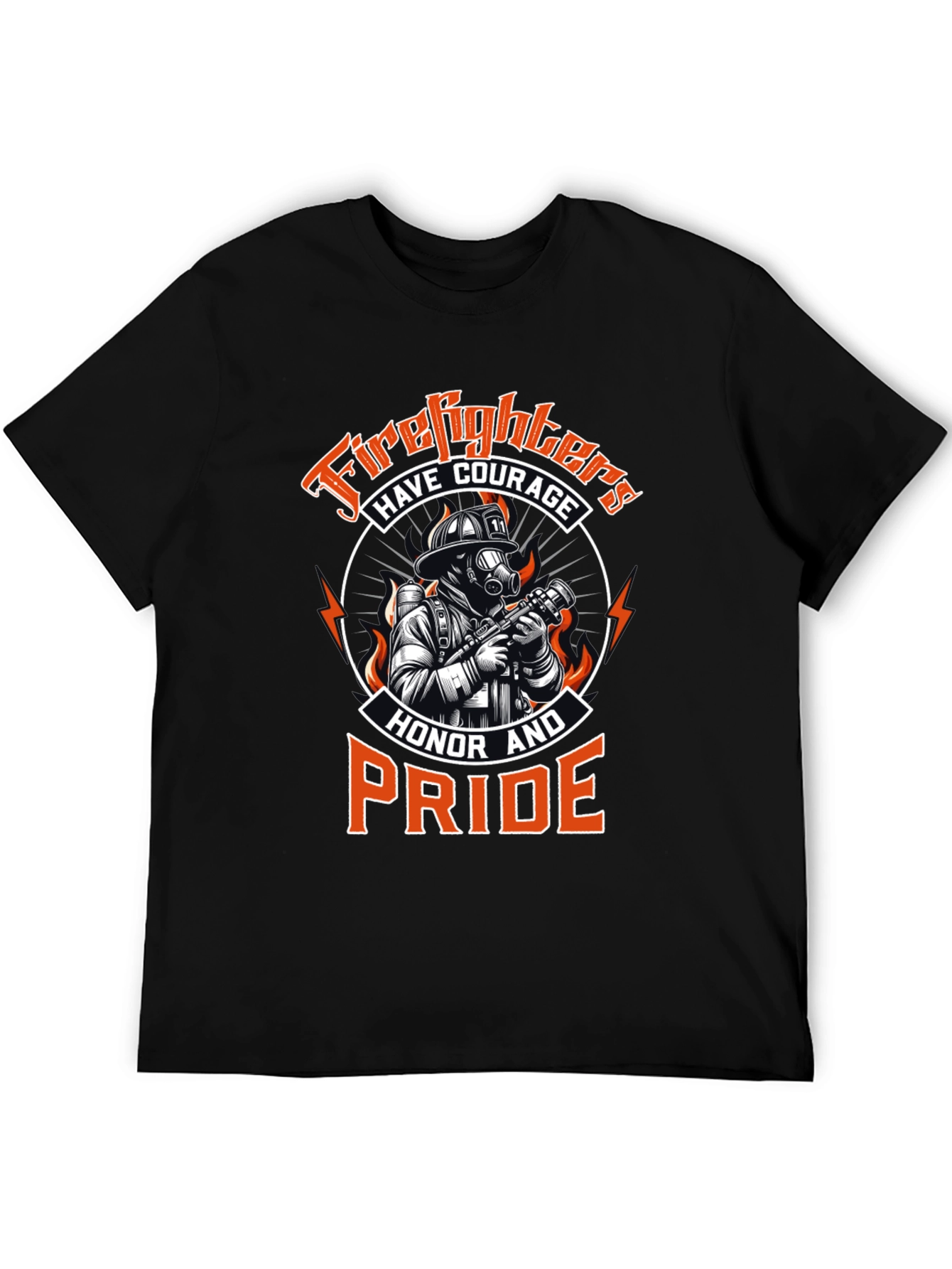 Firefighter Pride Graphic T-Shirt