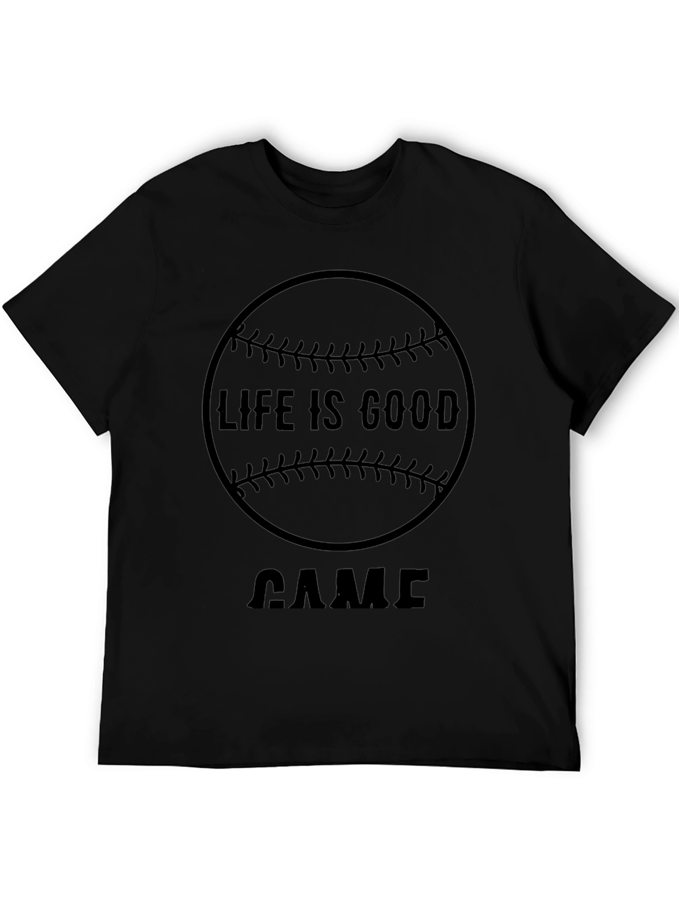Life is Good Baseball T-Shirt - Game Day Tee