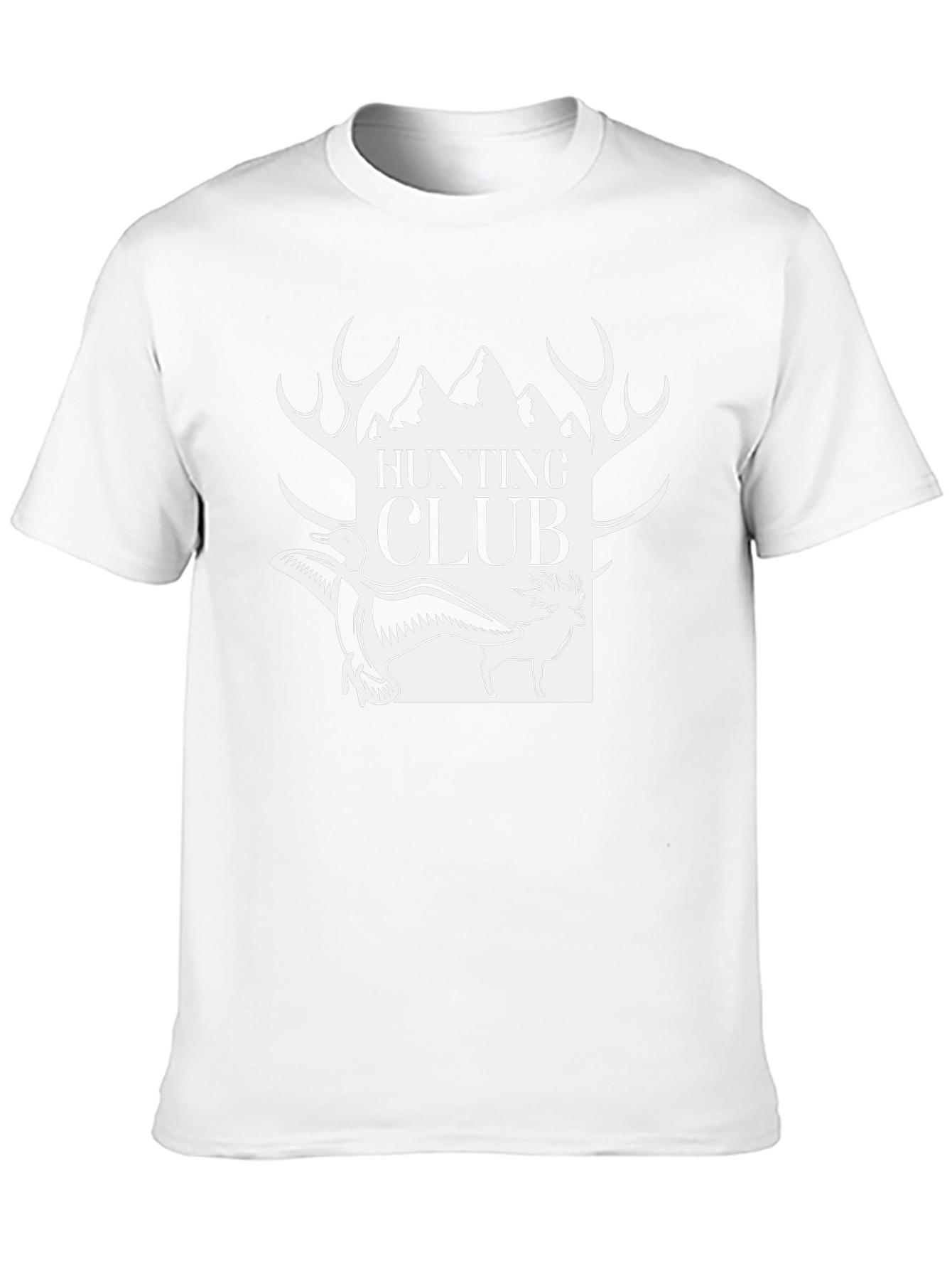 Hunting Club Graphic Tee - Black