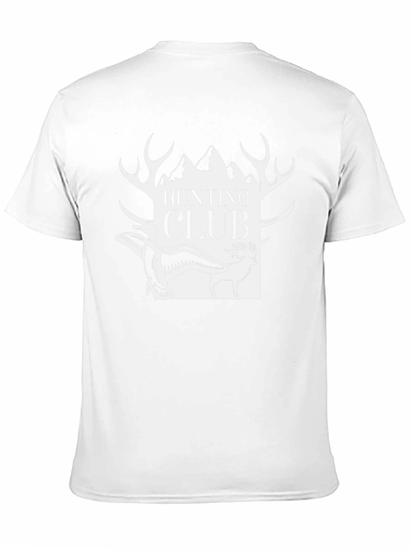 Hunting Club Graphic Tee - Black