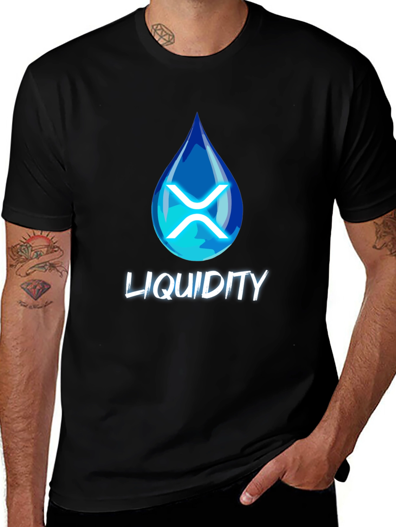 Liquidity Ripple XRP Crypto T-Shirt