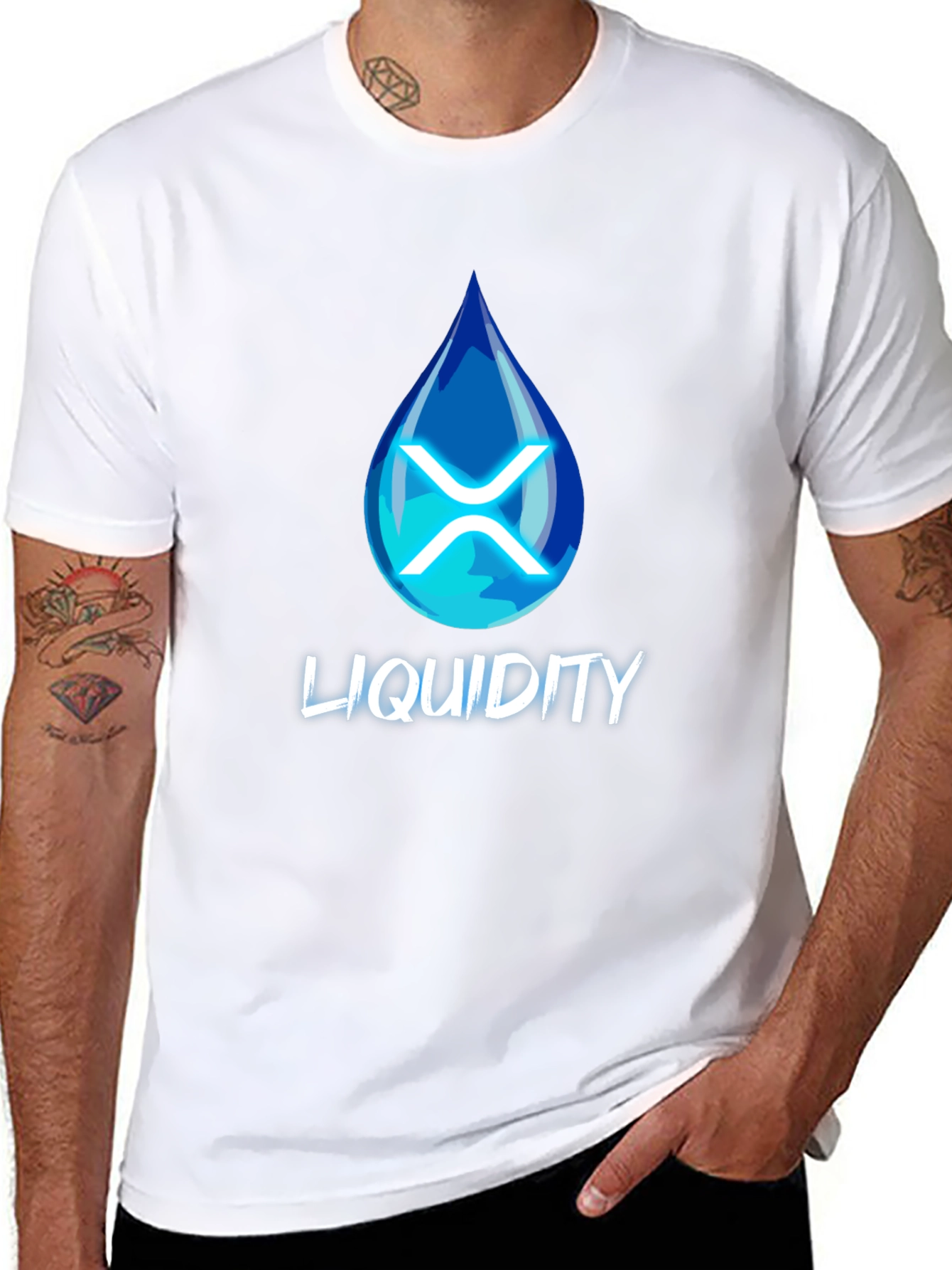 Liquidity Ripple XRP Crypto T-Shirt