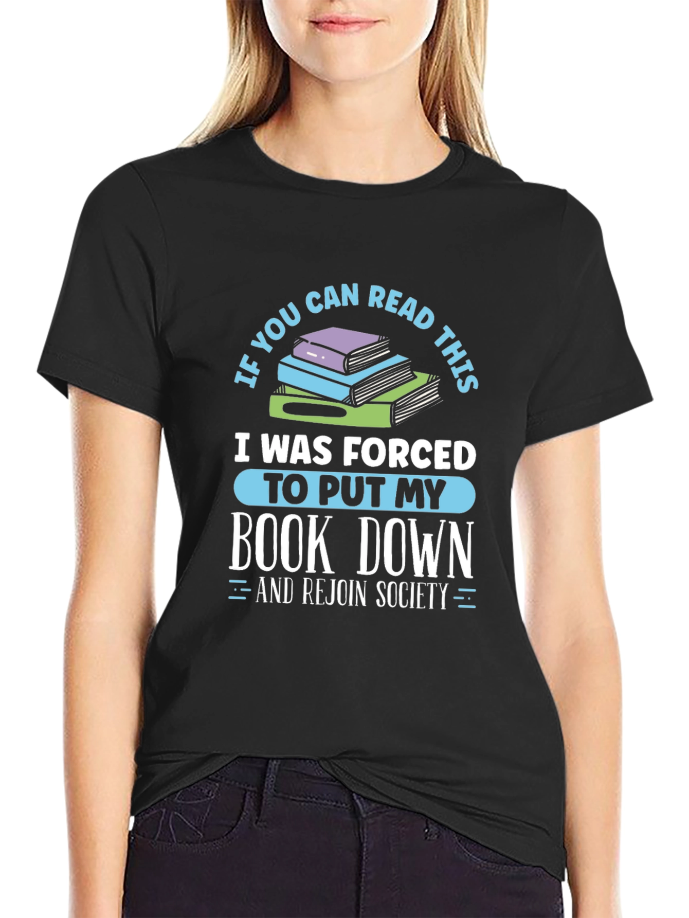 Forced to Put My Book Down T-Shirt