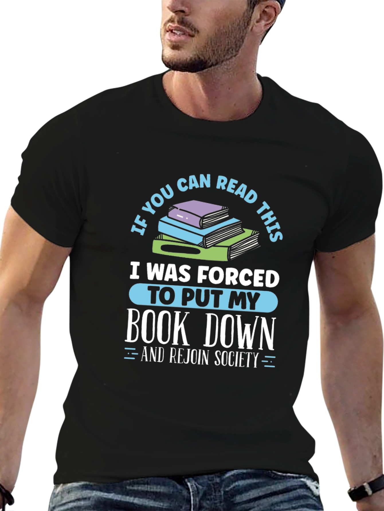 Forced to Put My Book Down T-Shirt