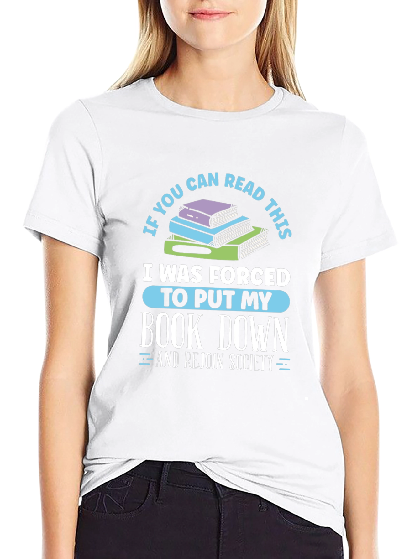 Forced to Put My Book Down T-Shirt