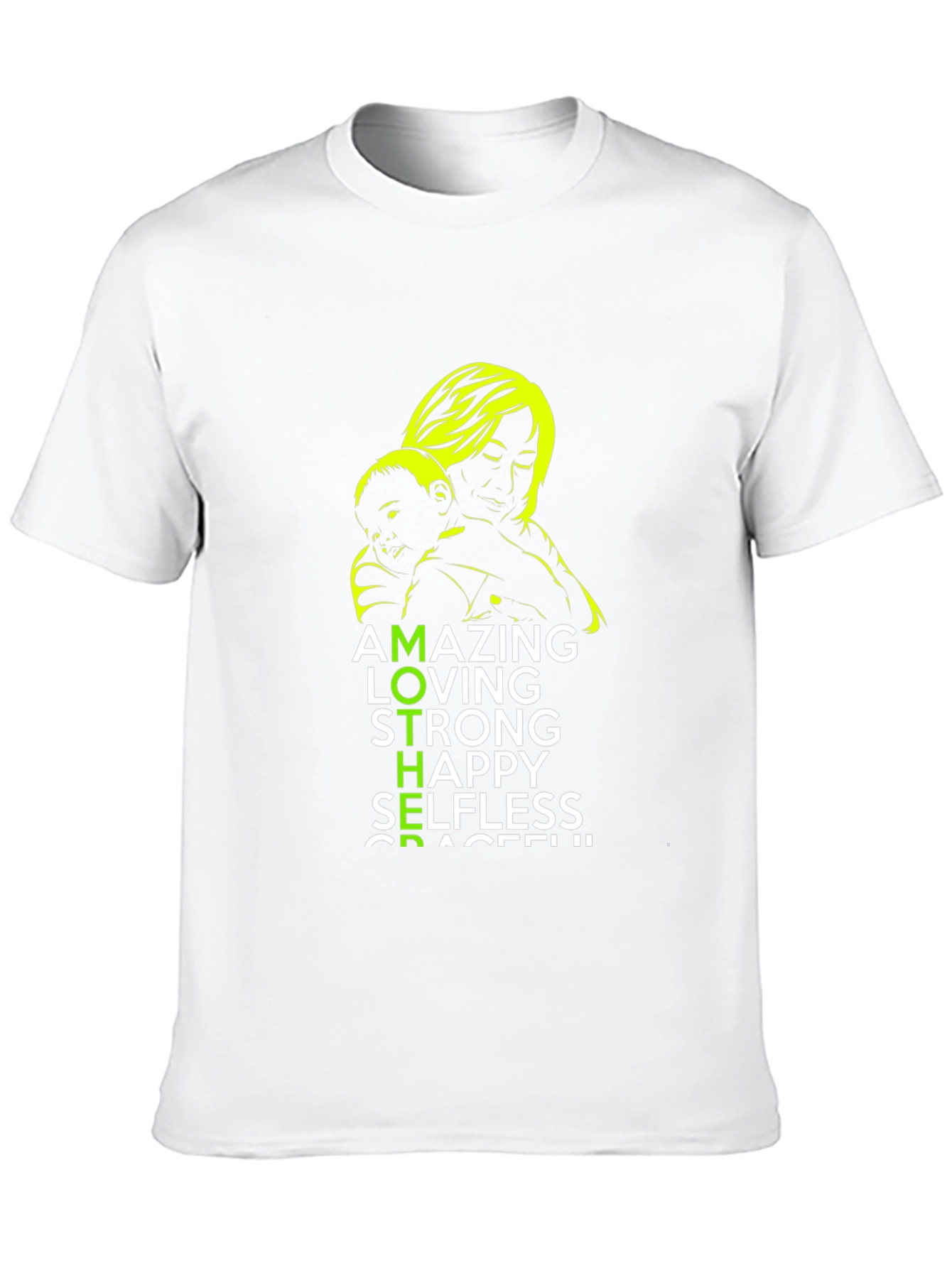 Amazing Mother Graphic T-Shirt Unisex Black Tee
