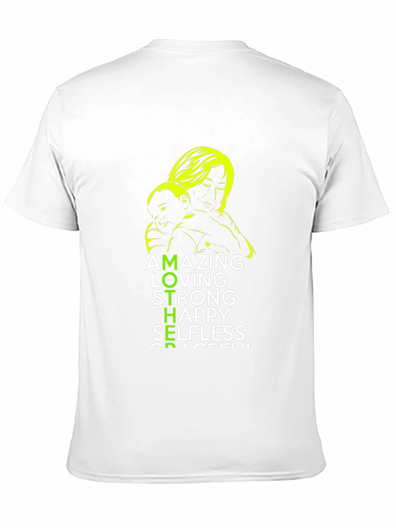 Amazing Mother Graphic T-Shirt Unisex Black Tee