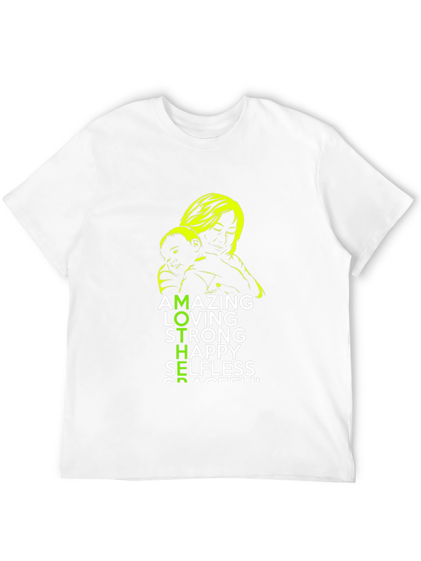 Amazing Mother Graphic T-Shirt Unisex Black Tee