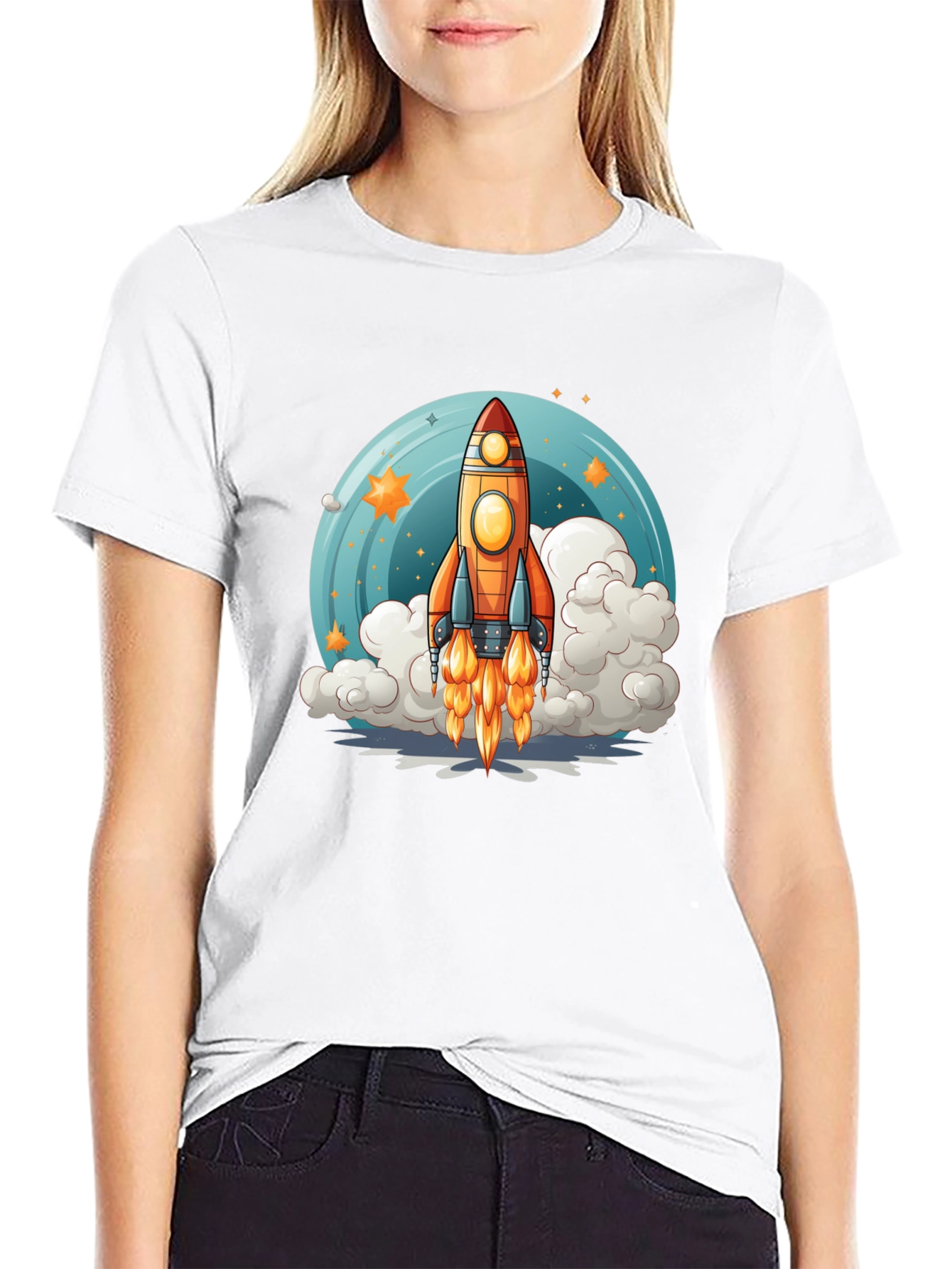 Rocket Launch Graphic Tee