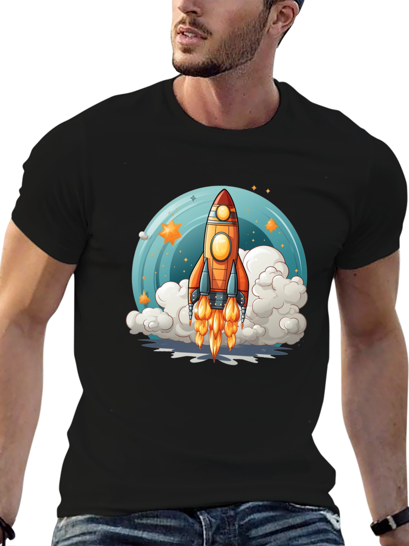 Rocket Launch Graphic Tee