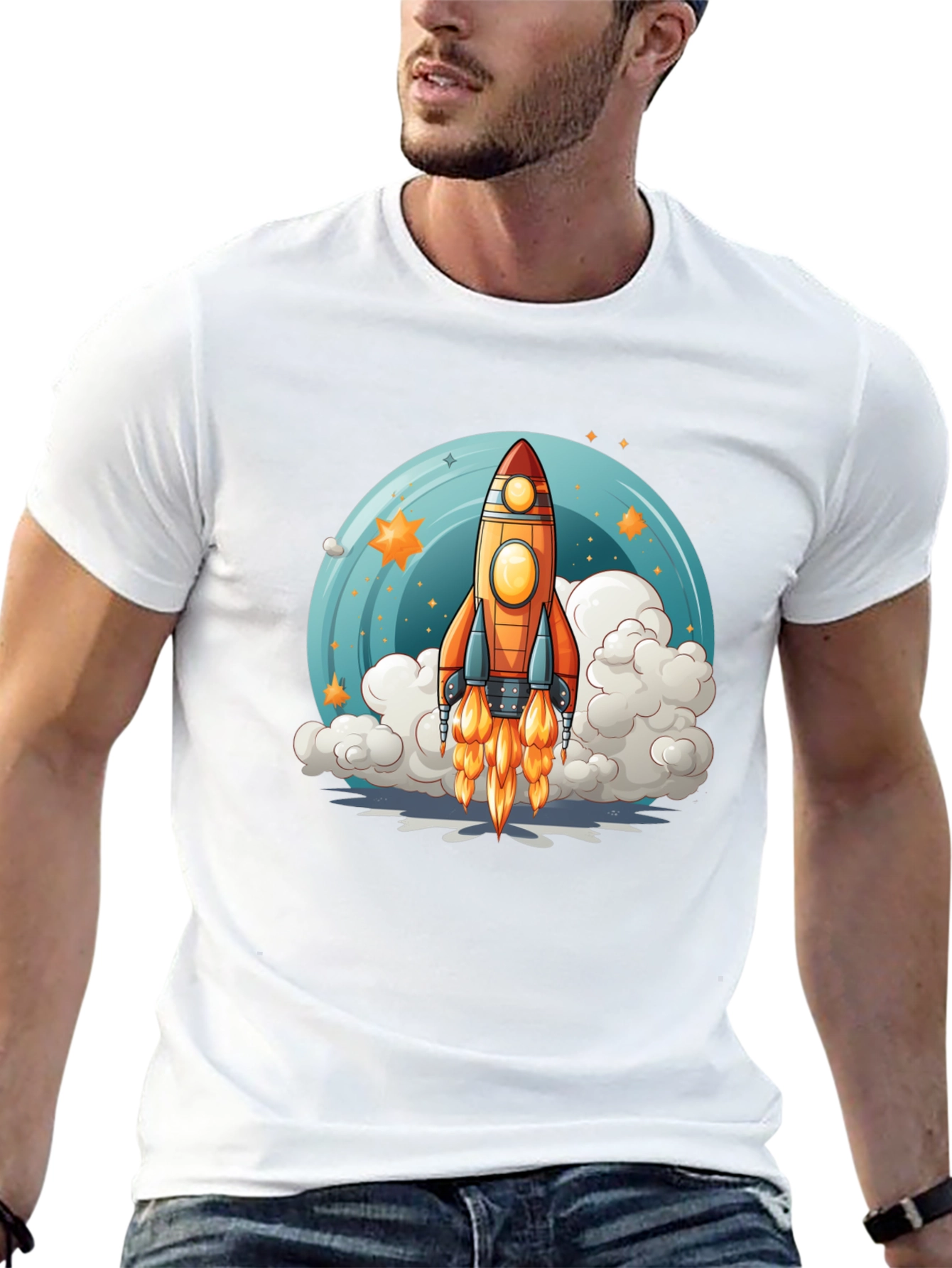 Rocket Launch Graphic Tee