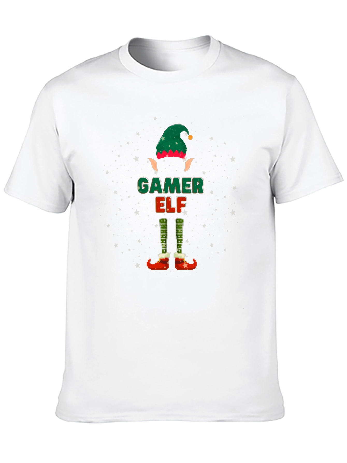 Gamer Elf Christmas T-Shirt