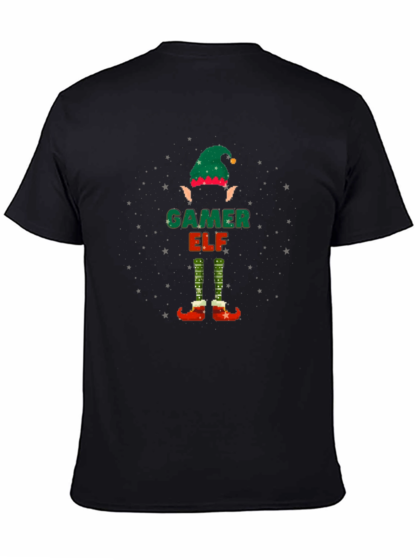 Gamer Elf Christmas T-Shirt
