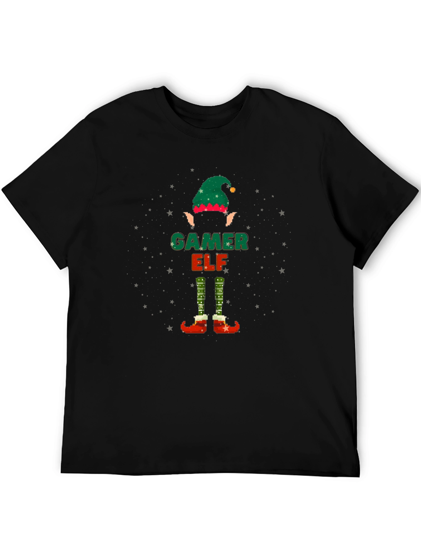 Gamer Elf Christmas T-Shirt