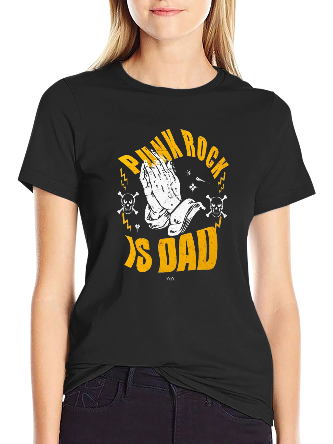 Punk Rock Is Dad Graphic Tee