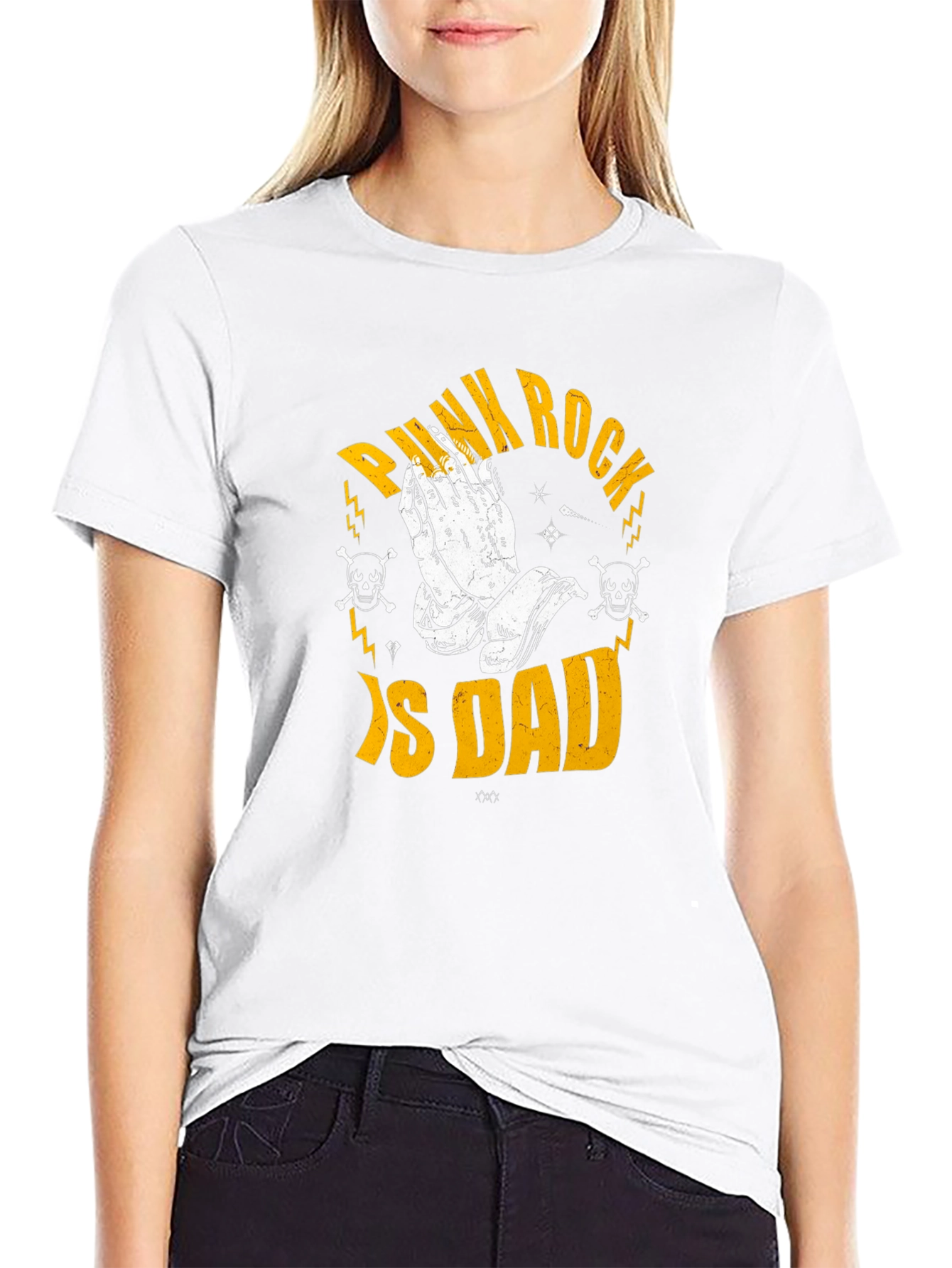 Punk Rock Is Dad Graphic Tee