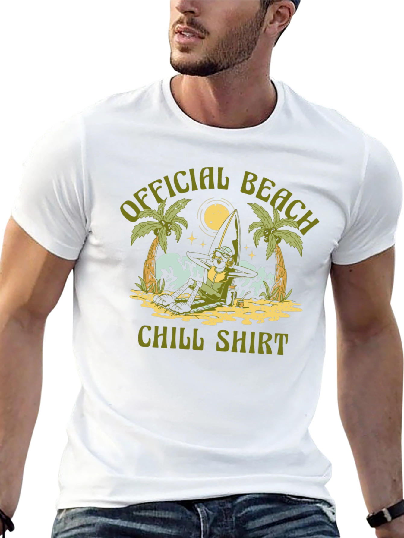 Official Beach Chill Shirt - Relaxed Vibe Tee