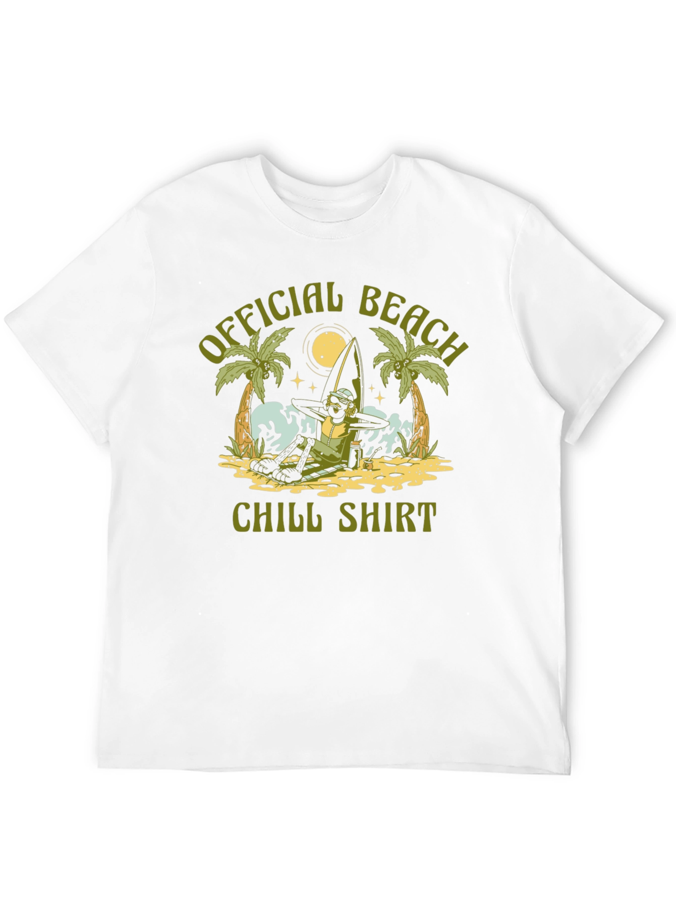 Official Beach Chill Shirt - Relaxed Vibe Tee