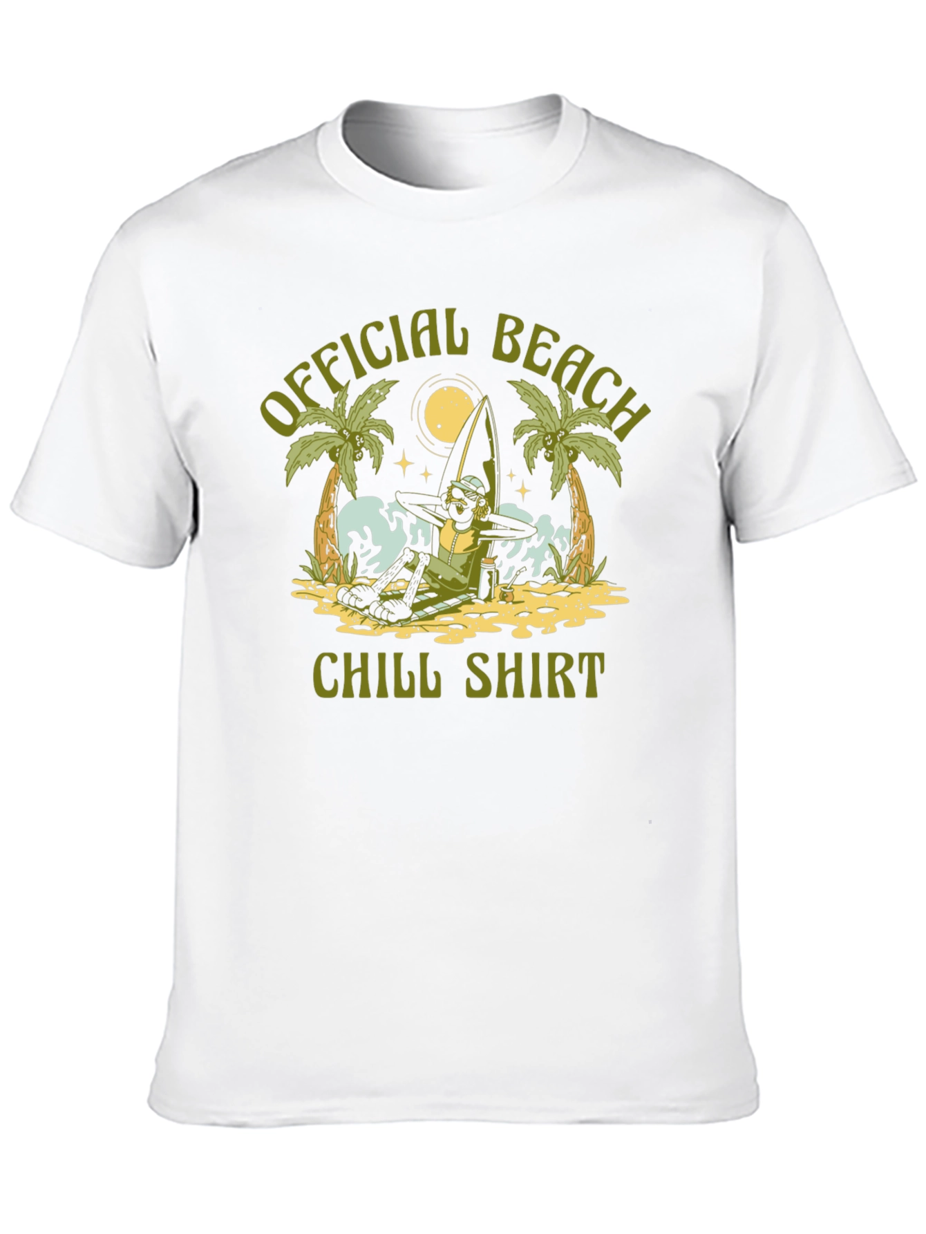Official Beach Chill Shirt - Relaxed Vibe Tee