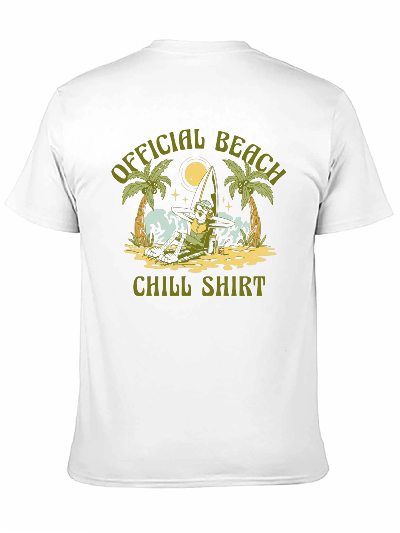Official Beach Chill Shirt - Relaxed Vibe Tee